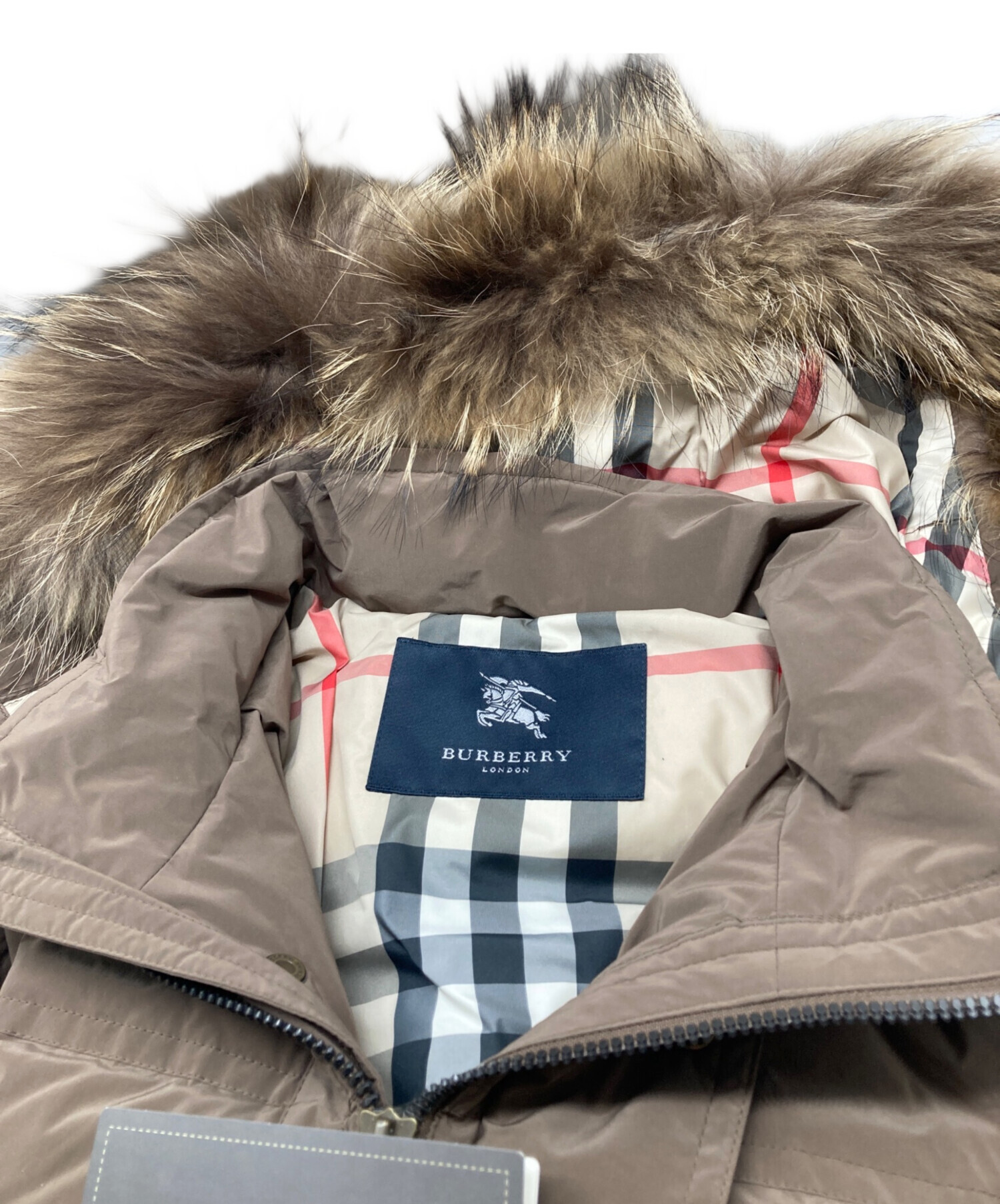 中古・古着通販】BURBERRY LONDON (バーバリーロンドン) ダウンコート