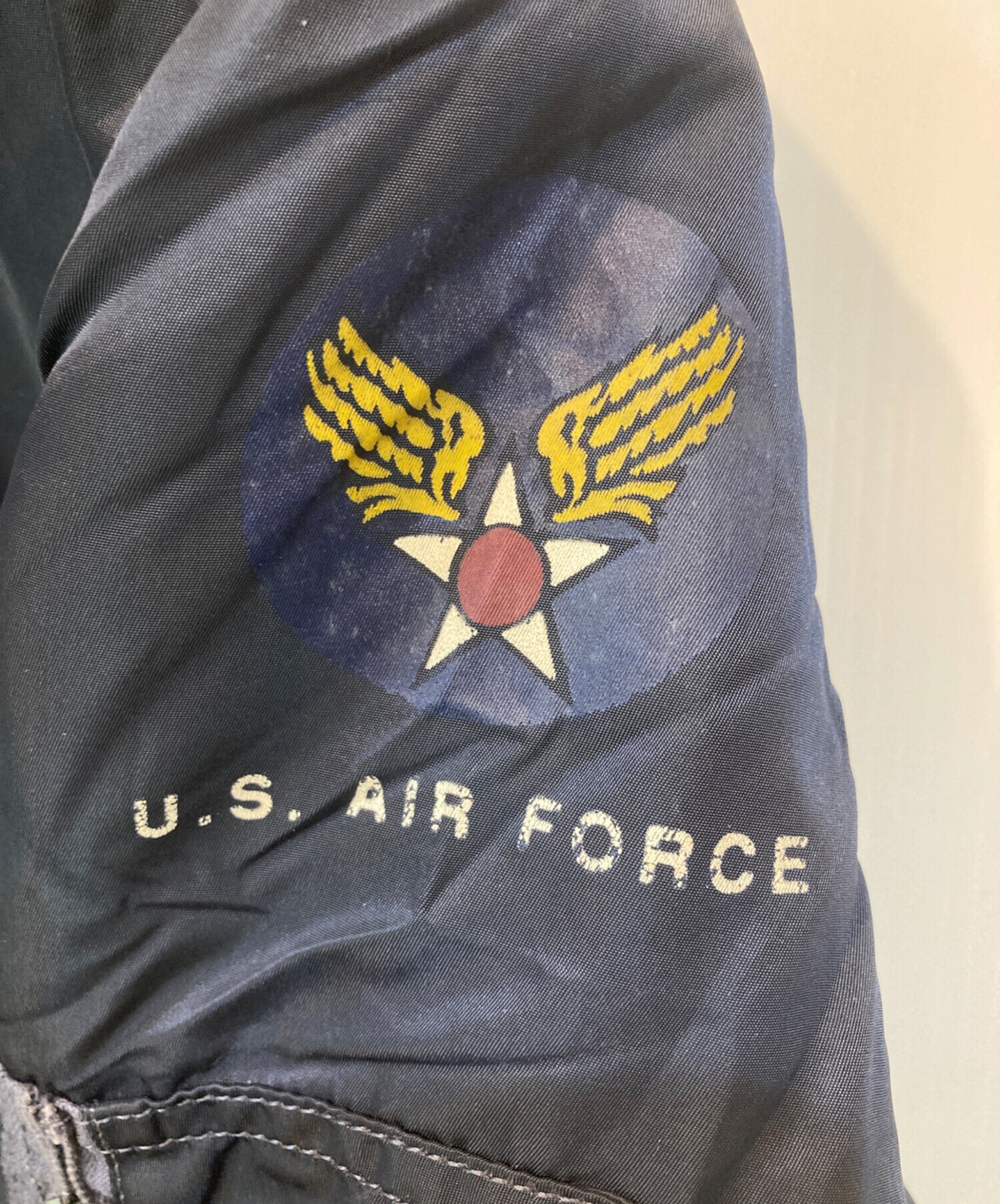 中古・古着通販】ALPHA (アルファ) B-15C フライトジャケット ネイビー