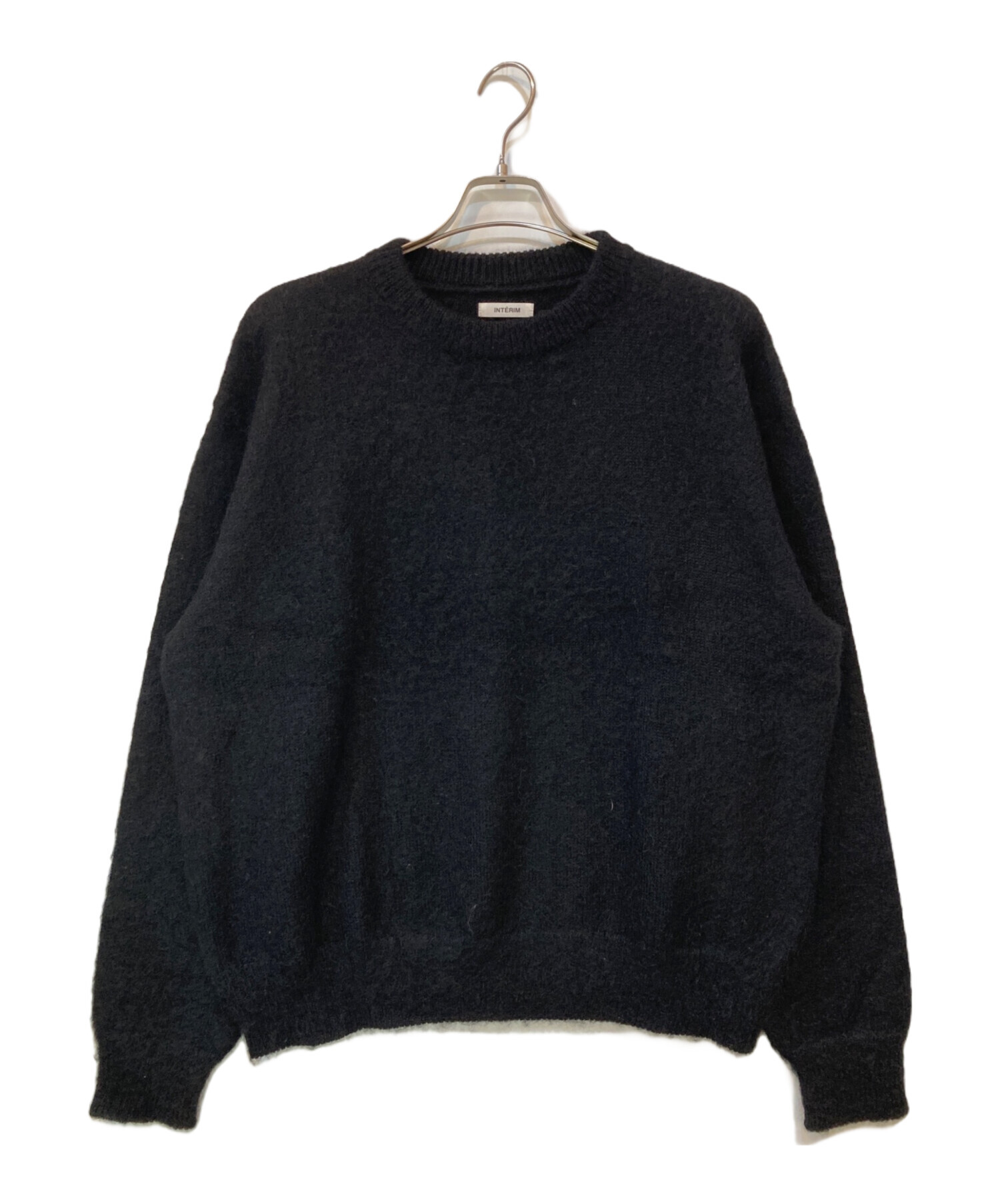 中古・古着通販】INTERIM (インテリム) KID MOHAIR CREW/キッドモヘア