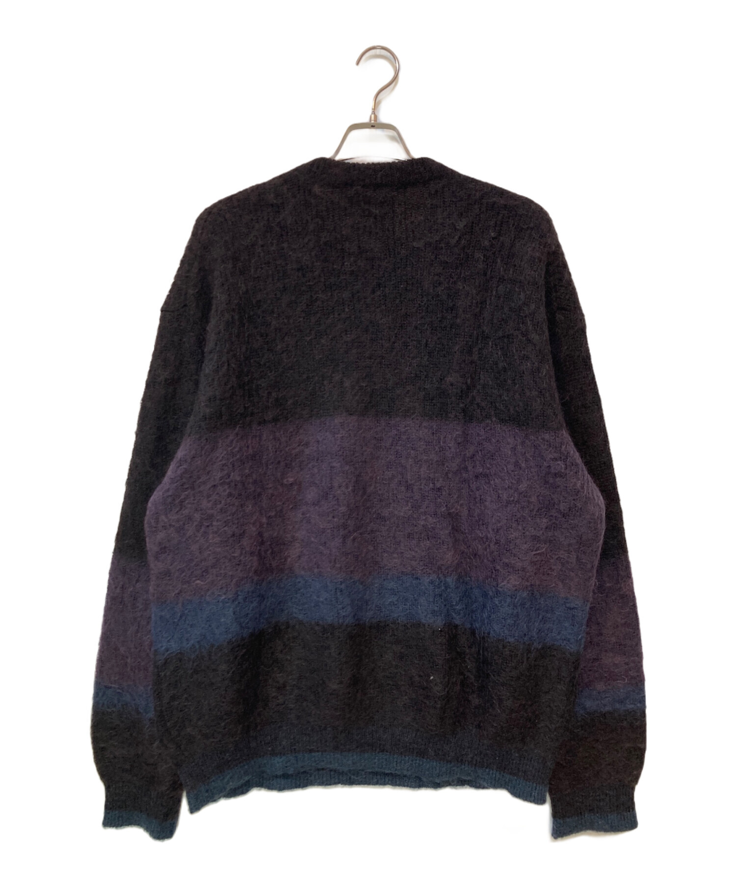中古・古着通販】YOKE (ヨーク) MOHAIR BORDER CREWNECK SWEATER 