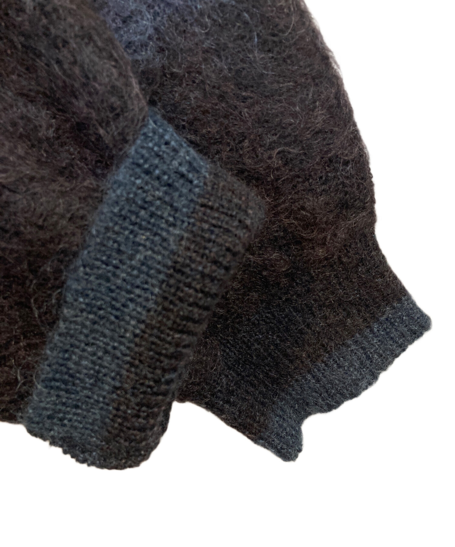 中古・古着通販】YOKE (ヨーク) MOHAIR BORDER CREWNECK SWEATER 