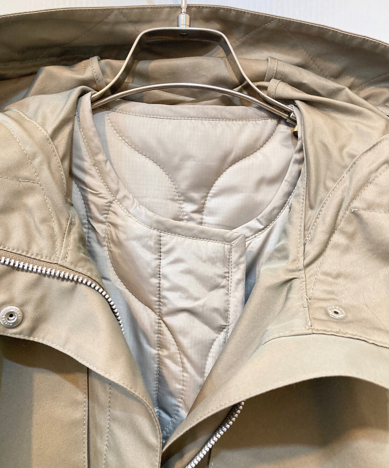 中古・古着通販】HeRIN.CYE (ヘリンドットサイ) Layered blouson