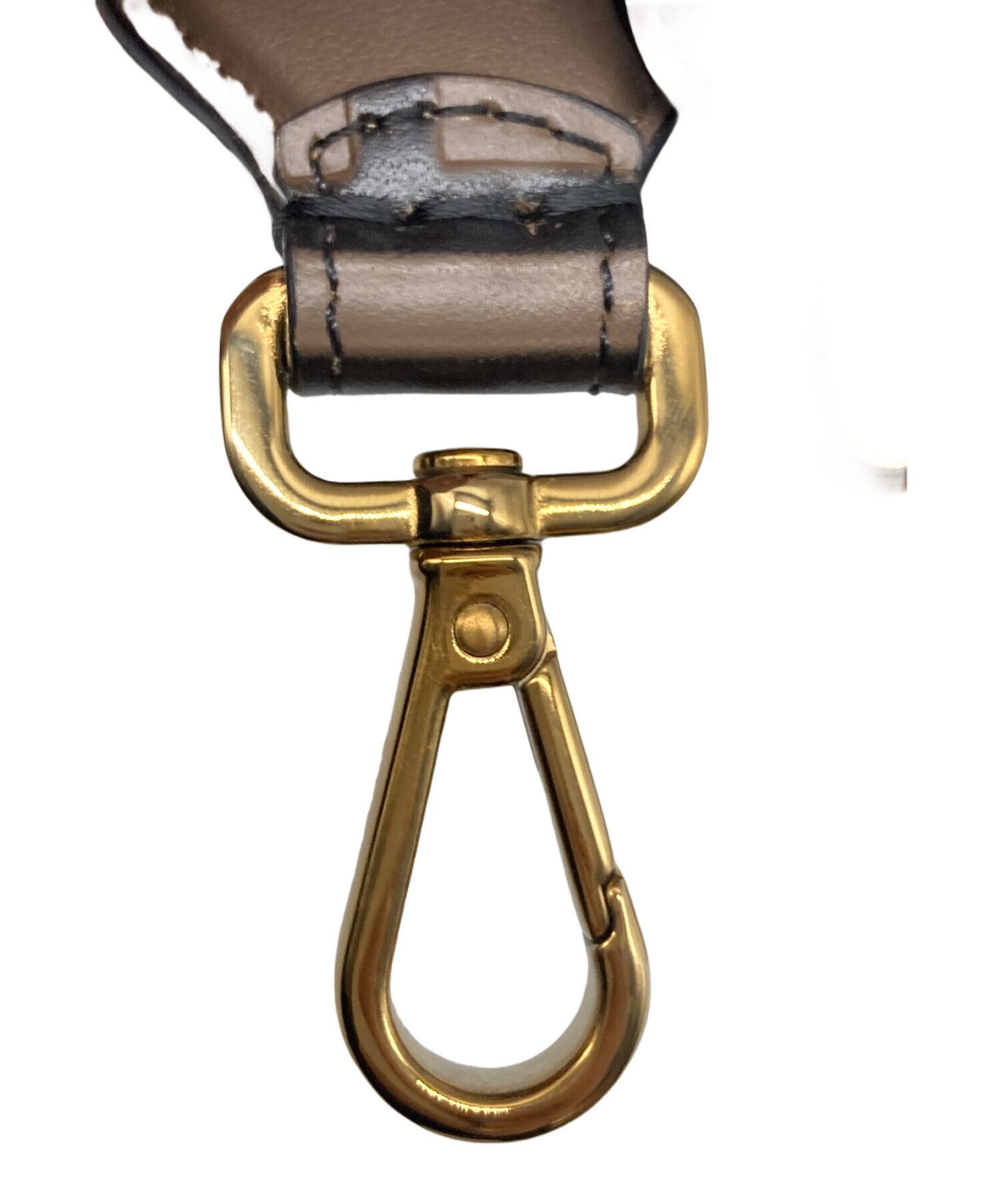 中古・古着通販】FENDI (フェンディ) MINI SHOULDER STRAP/FF/CALF LEA 