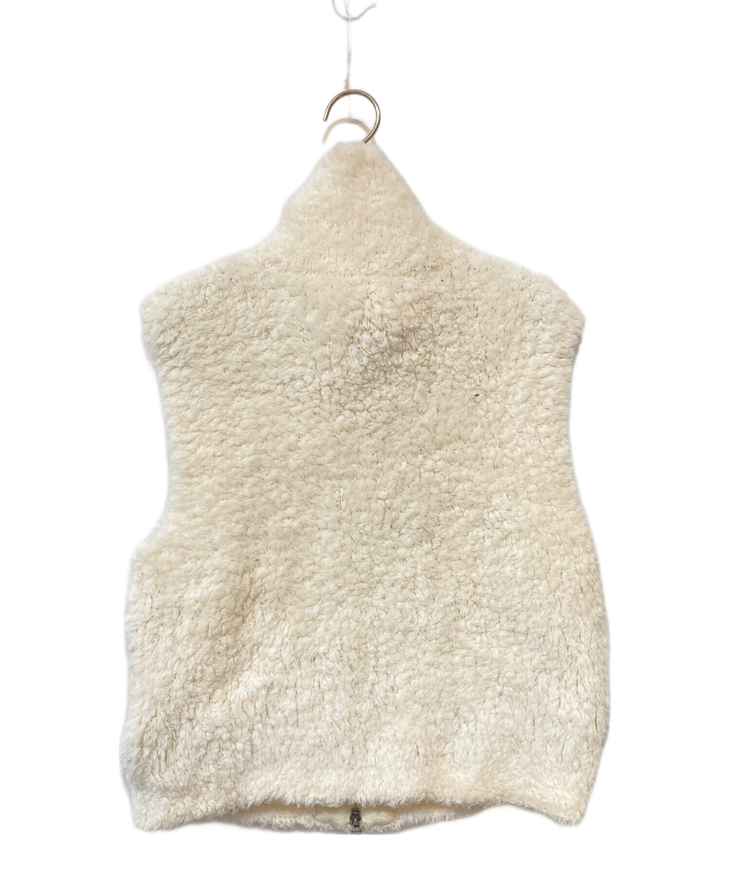 中古・古着通販】MACPHEE (マカフィー) ムートン ジップアップベスト