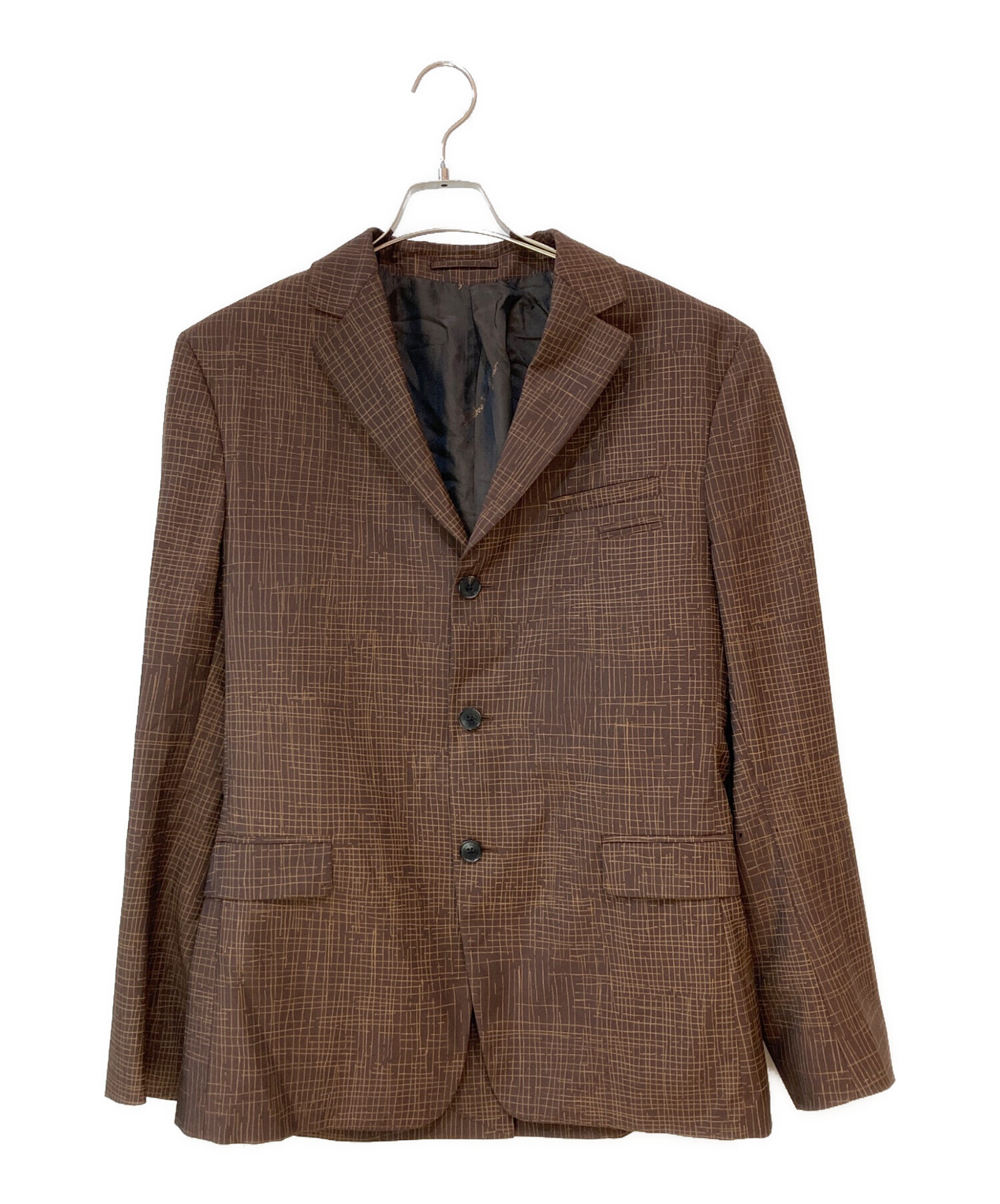 Salvatore Ferragamo テーラードジャケット 46 中古・古着通販】Salvatore Ferragamo (サルヴァトーレ フェラガモ