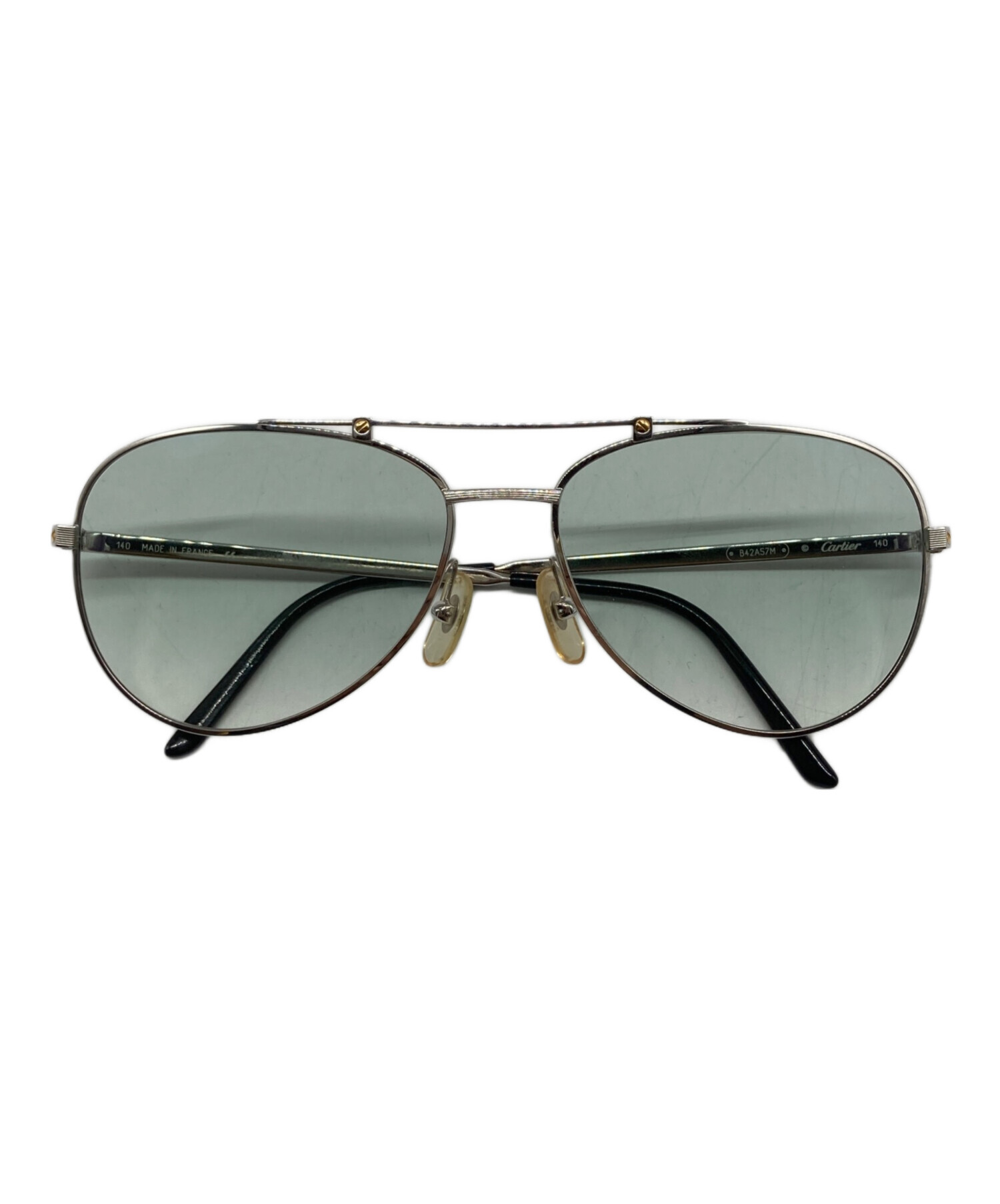 中古・古着通販】Cartier (カルティエ) サングラス シルバー サイズ