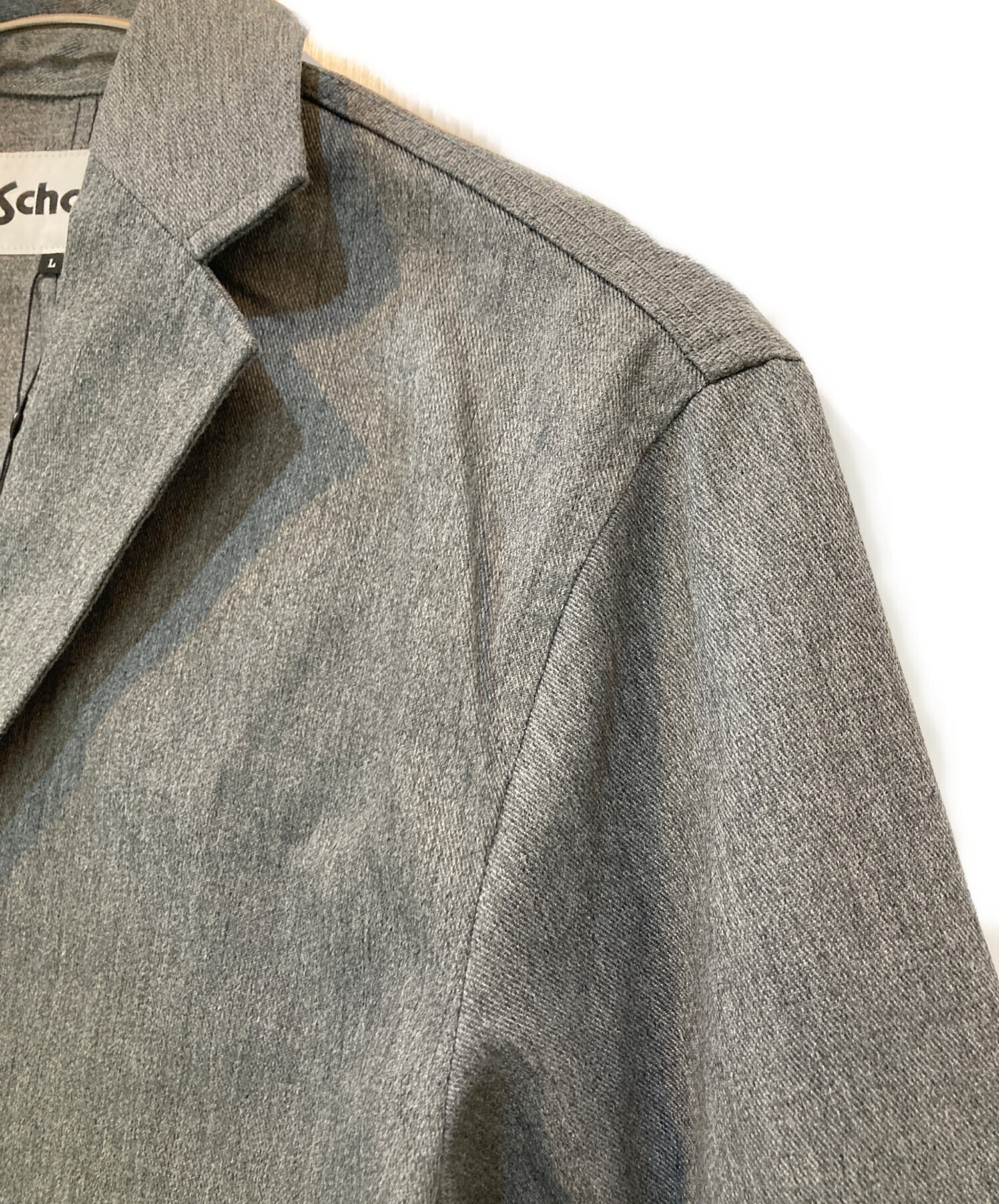 【未使用】TC WORK 3B JACKET/Schott 中古・古着通販】Schott (ショット) TC WORK 3B JACKET グレー サイズ