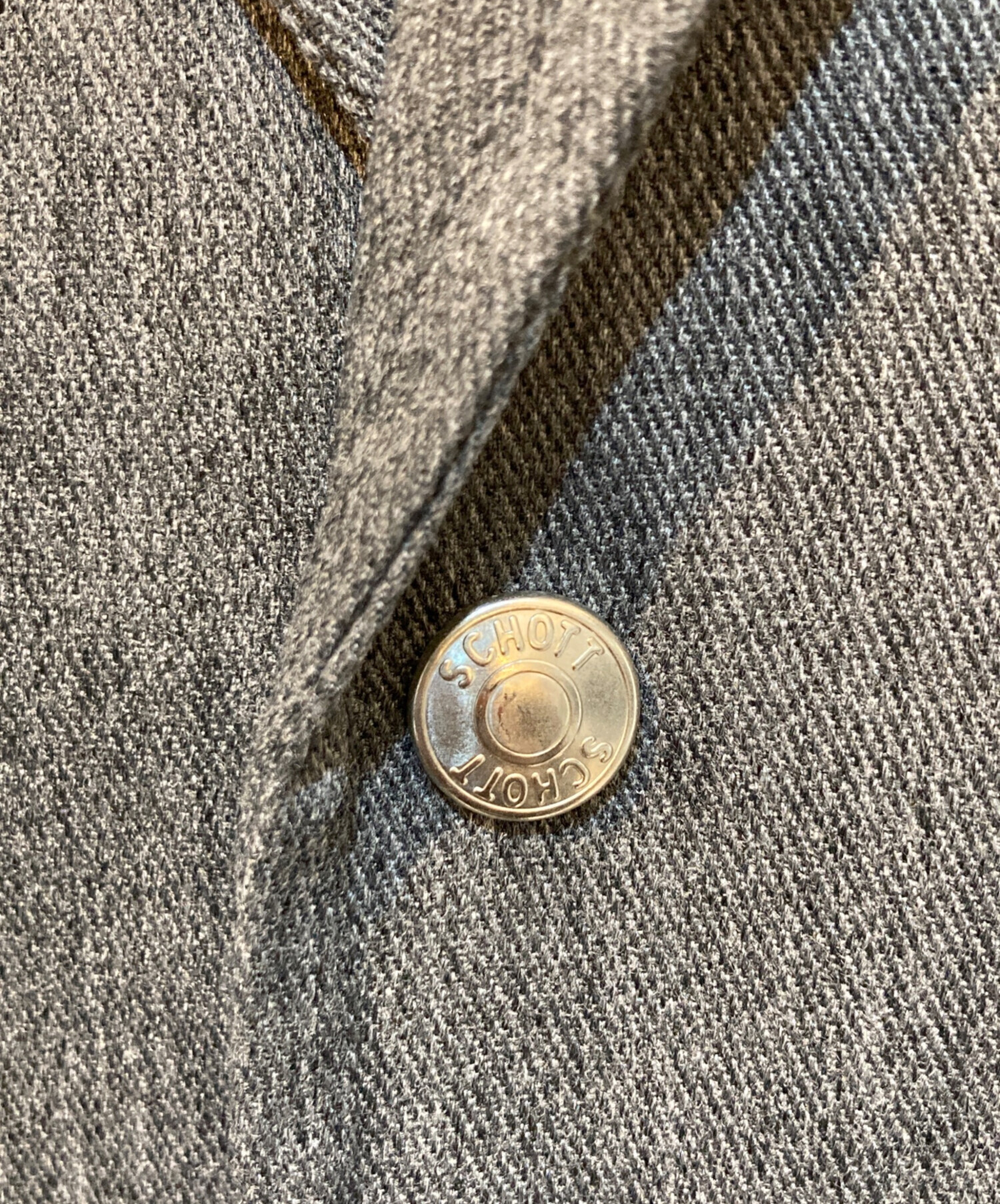 中古・古着通販】Schott (ショット) TC WORK 3B JACKET グレー サイズ