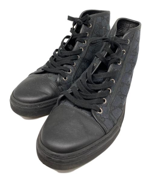 中古・古着通販】GUCCI (グッチ) GGキャンバス ハイカットスニーカー