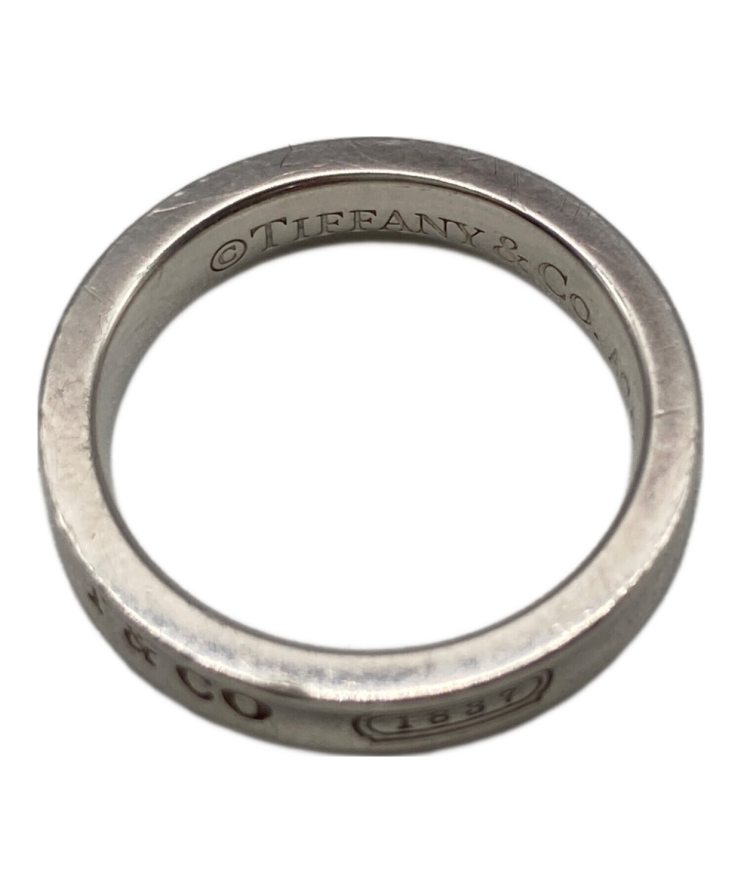 未使用級✨ ティファニー リング 1837 AG925 #16 ティファニー 1837 シルバー リング (ミディアム)[] Tiffany 1837