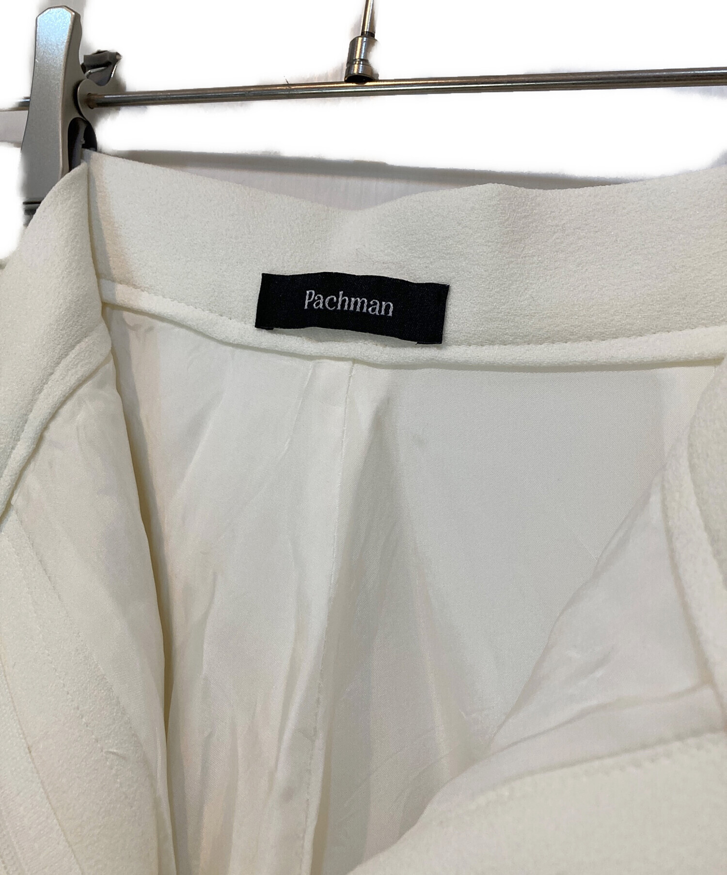 中古・古着通販】Pachman (パハマン) RIBBON LINE PANTS ホワイト