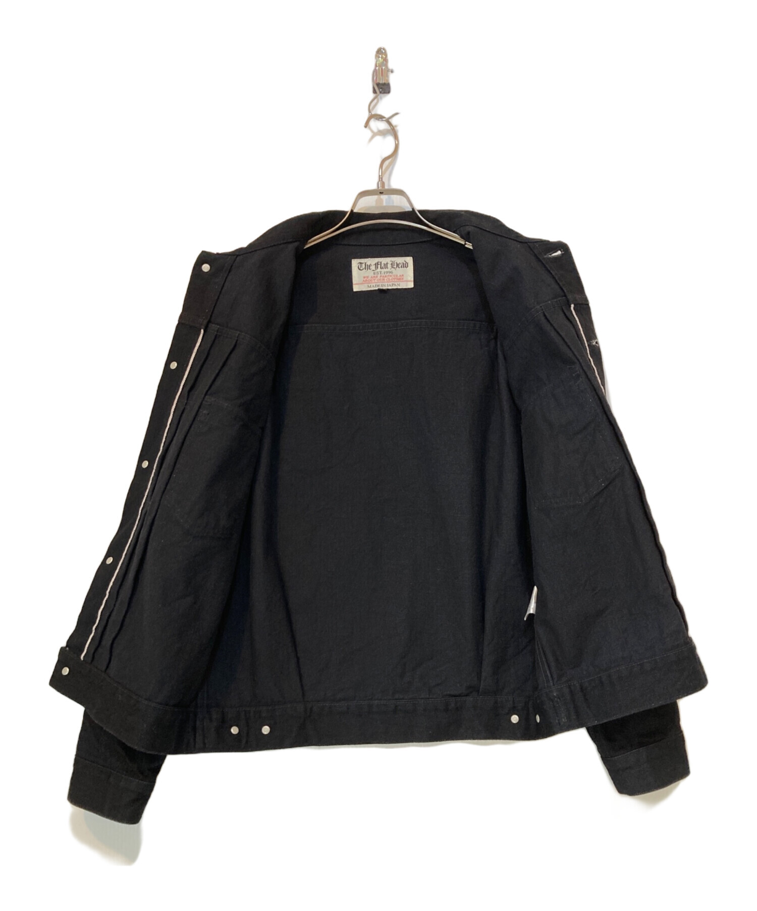 The Flat Head ブラックジャケット 42 ブラック 50sジャケット FN-OJ-DB002 | THE FLAT HEAD