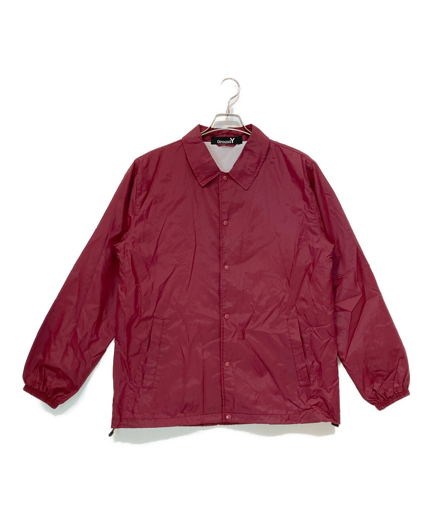 中古・古着通販】GROUND Y (グラウンドワイ) ナイロンコーチジャケット