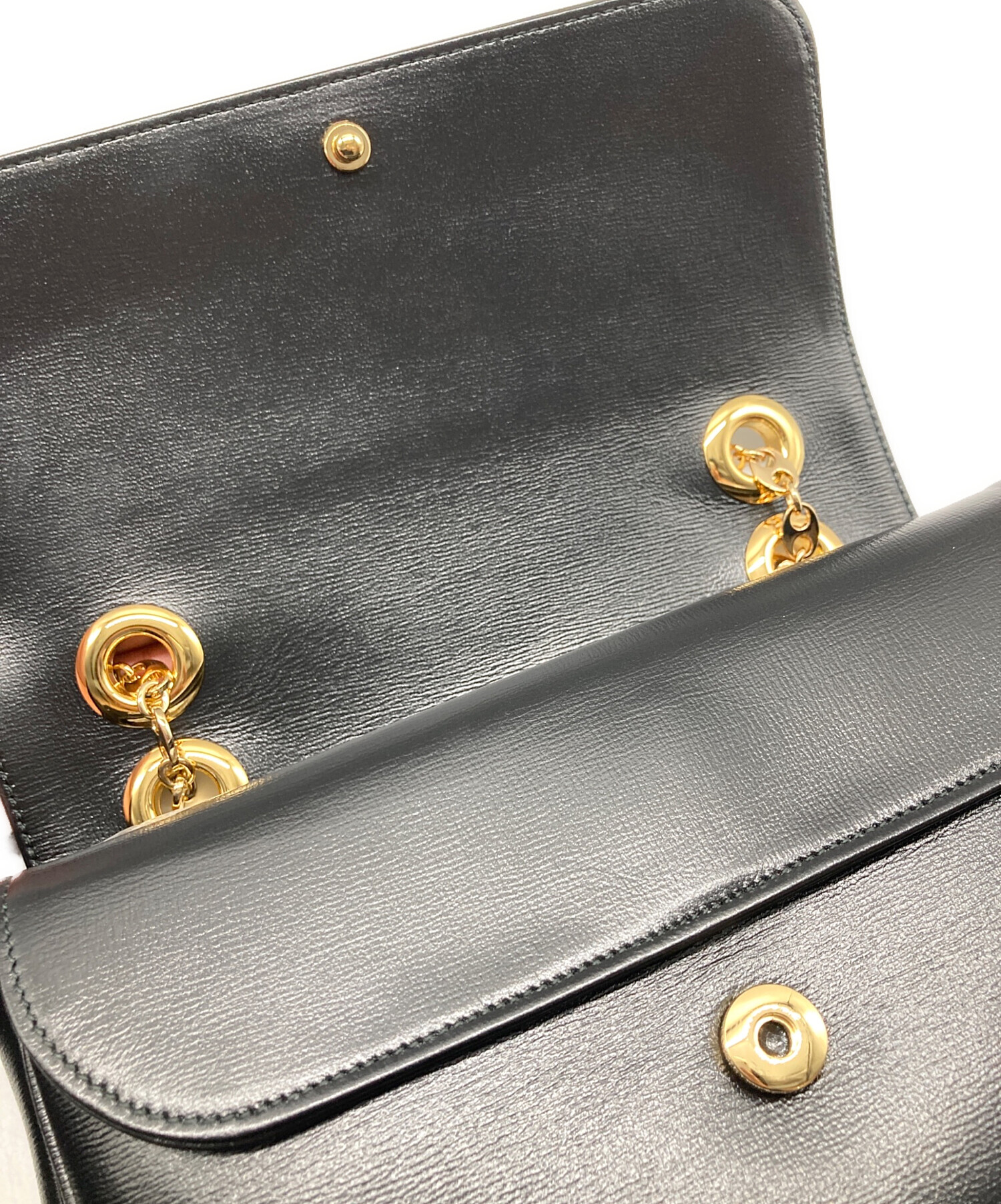 中古・古着通販】GUCCI (グッチ) マリーナ レザー チェーンショルダー 