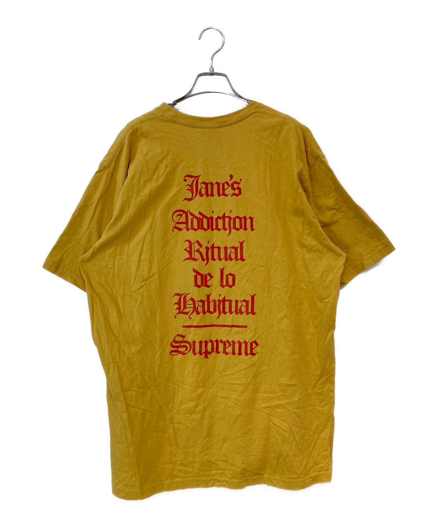 ジェーンズ・アディクション　公式　RITUAL ロングスリーブTシャツ　L 中古・古着通販】SUPREME (シュプリーム) Jane's Addiction