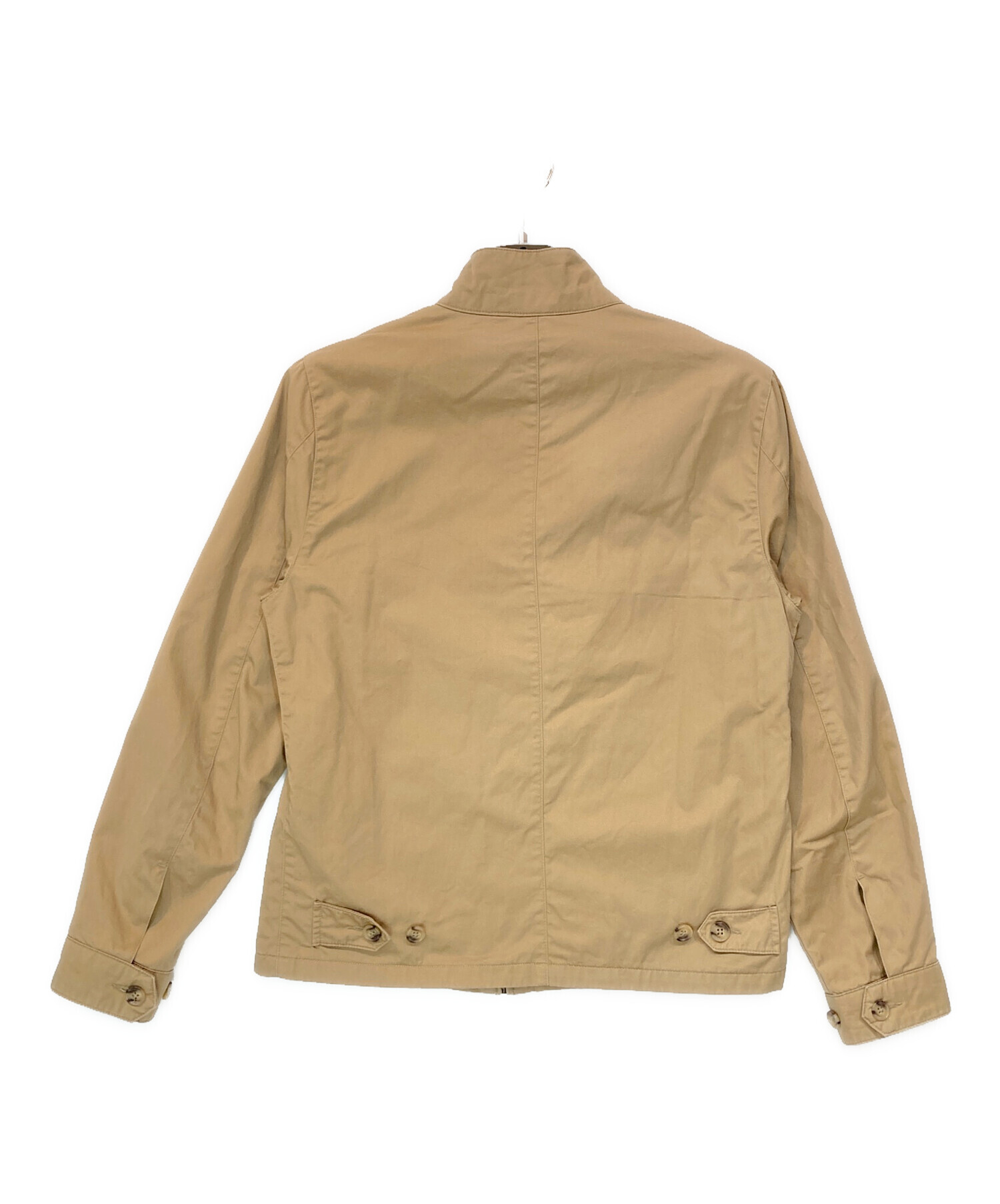 ポロラルフローレン スイングトップ チェック　ベージュ Lサイズ 中古・古着通販】POLO RALPH LAUREN (ポロ・ラルフローレン) スイング