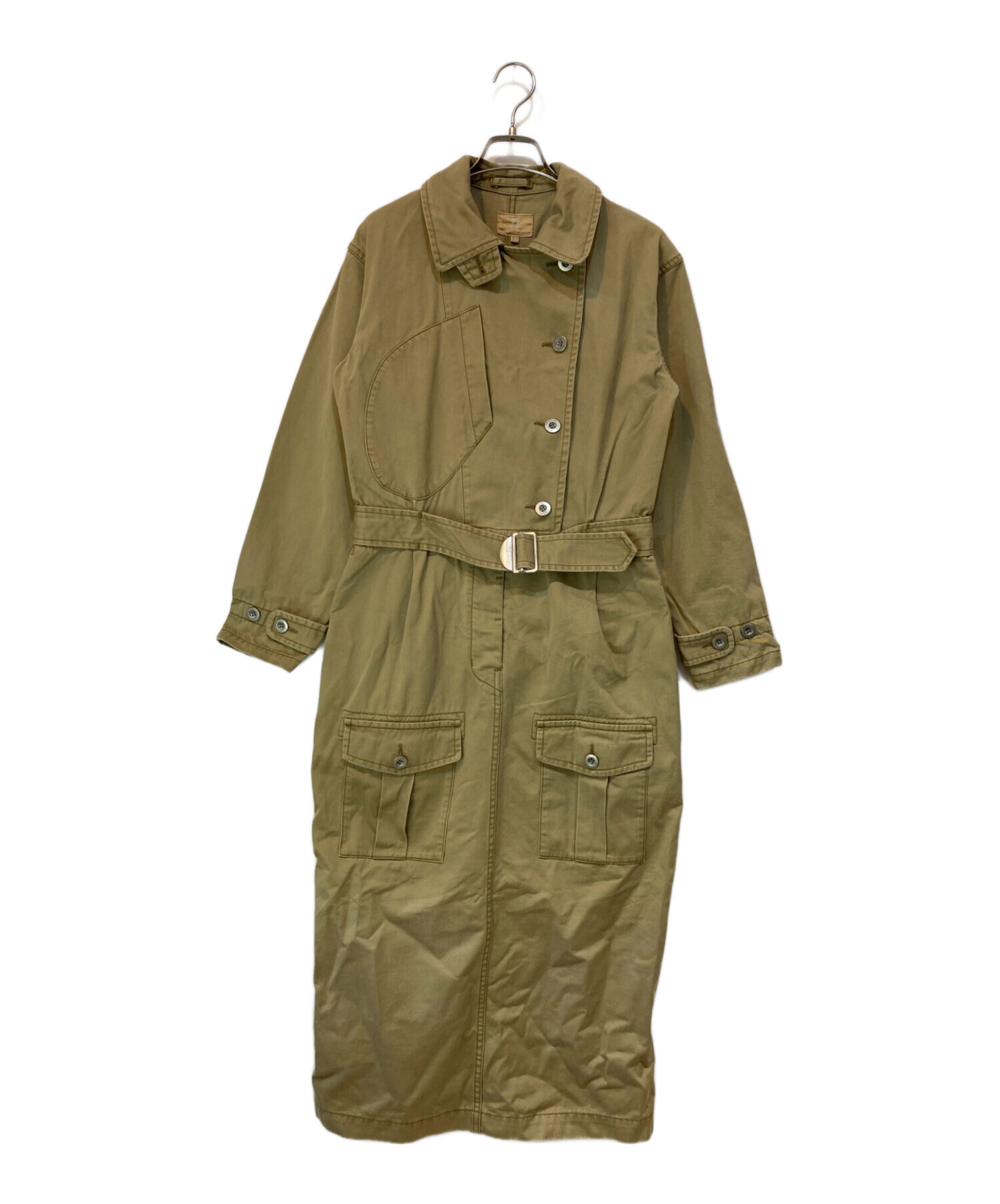 NIGEL CABOURN ナイジェルケーボン ワンピース レディース 【古着】【中古】 中古・古着通販】NIGEL CABOURN (ナイジェルケーボン) コットン