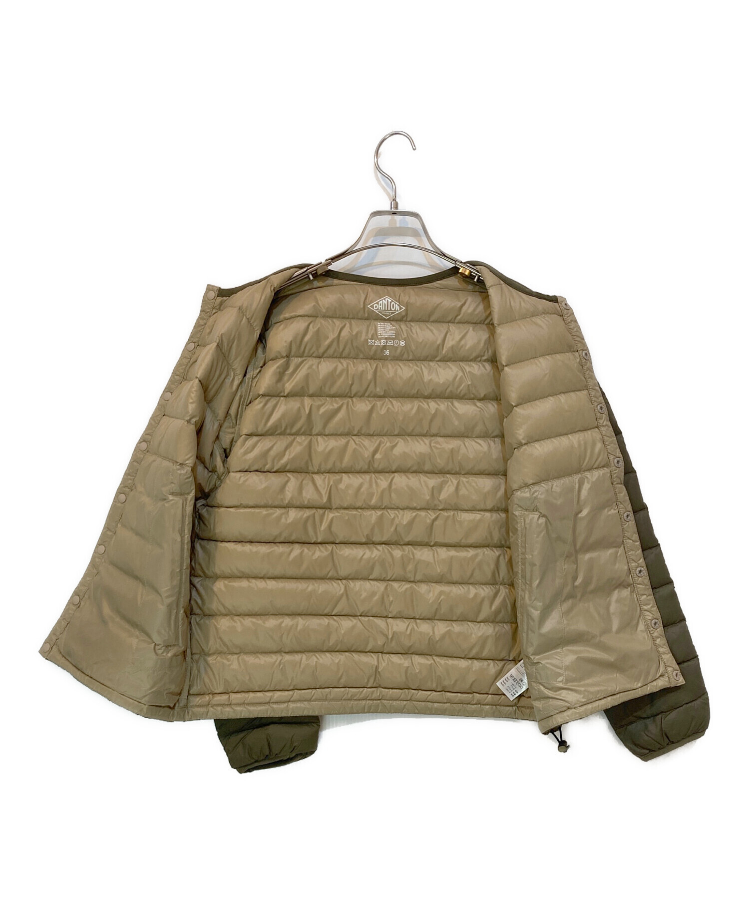 中古・古着通販】DANTON (ダントン) Crew Neck Inner Down Jacket 