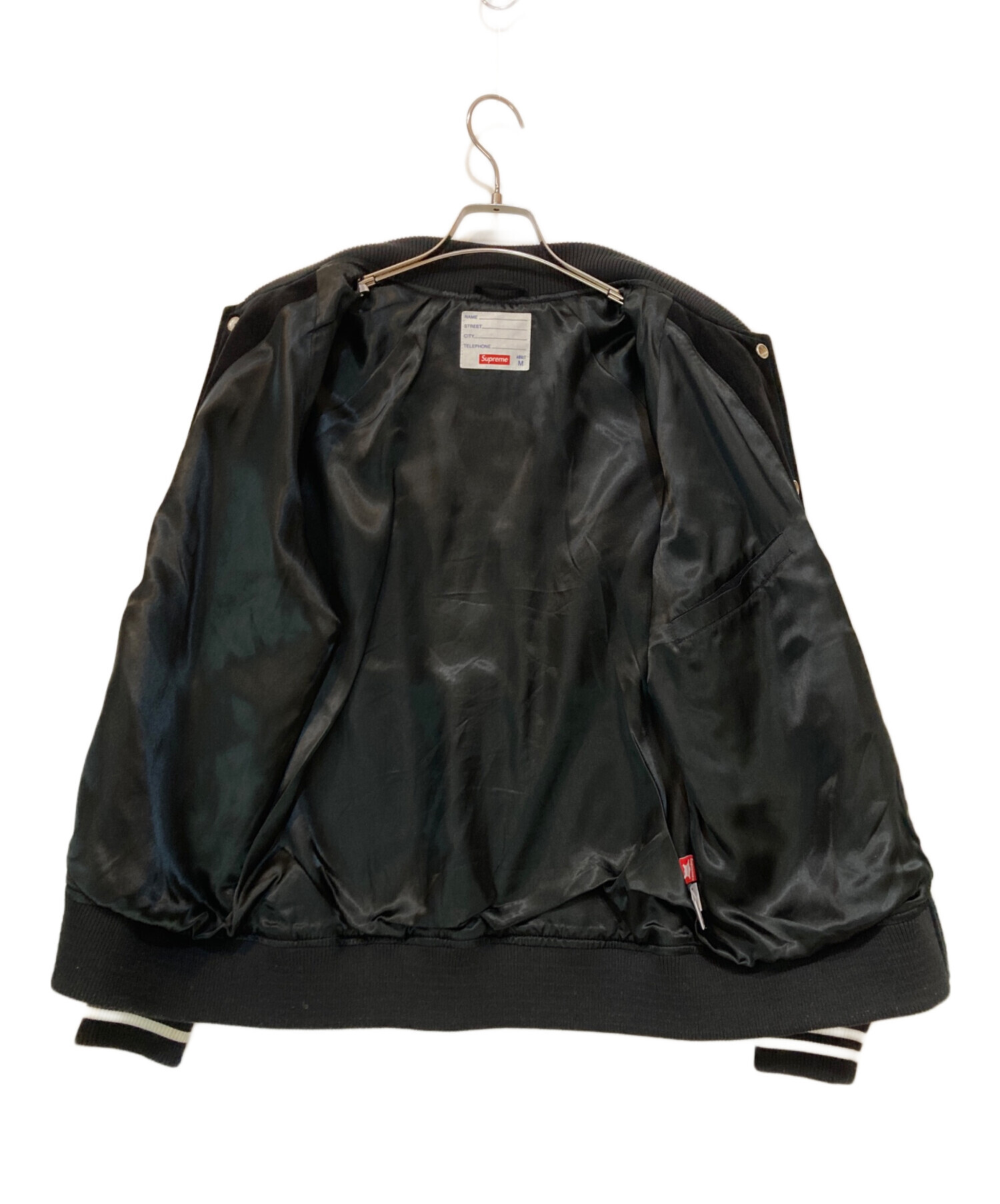 中古・古着通販】SUPREME (シュプリーム) 17SS Suede Varsity Jacket