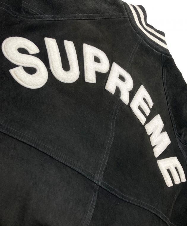 中古・古着通販】SUPREME (シュプリーム) 17SS Suede Varsity Jacket