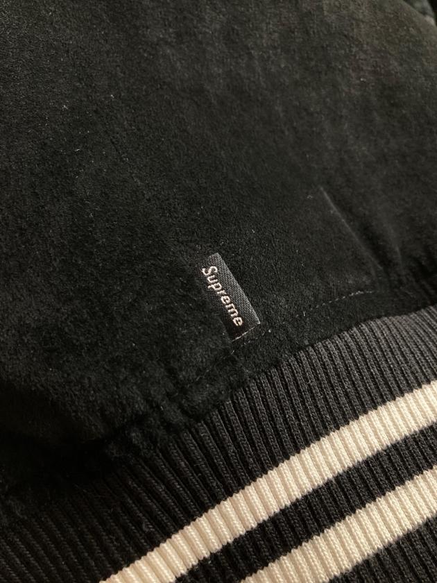 中古・古着通販】SUPREME (シュプリーム) 17SS Suede Varsity Jacket