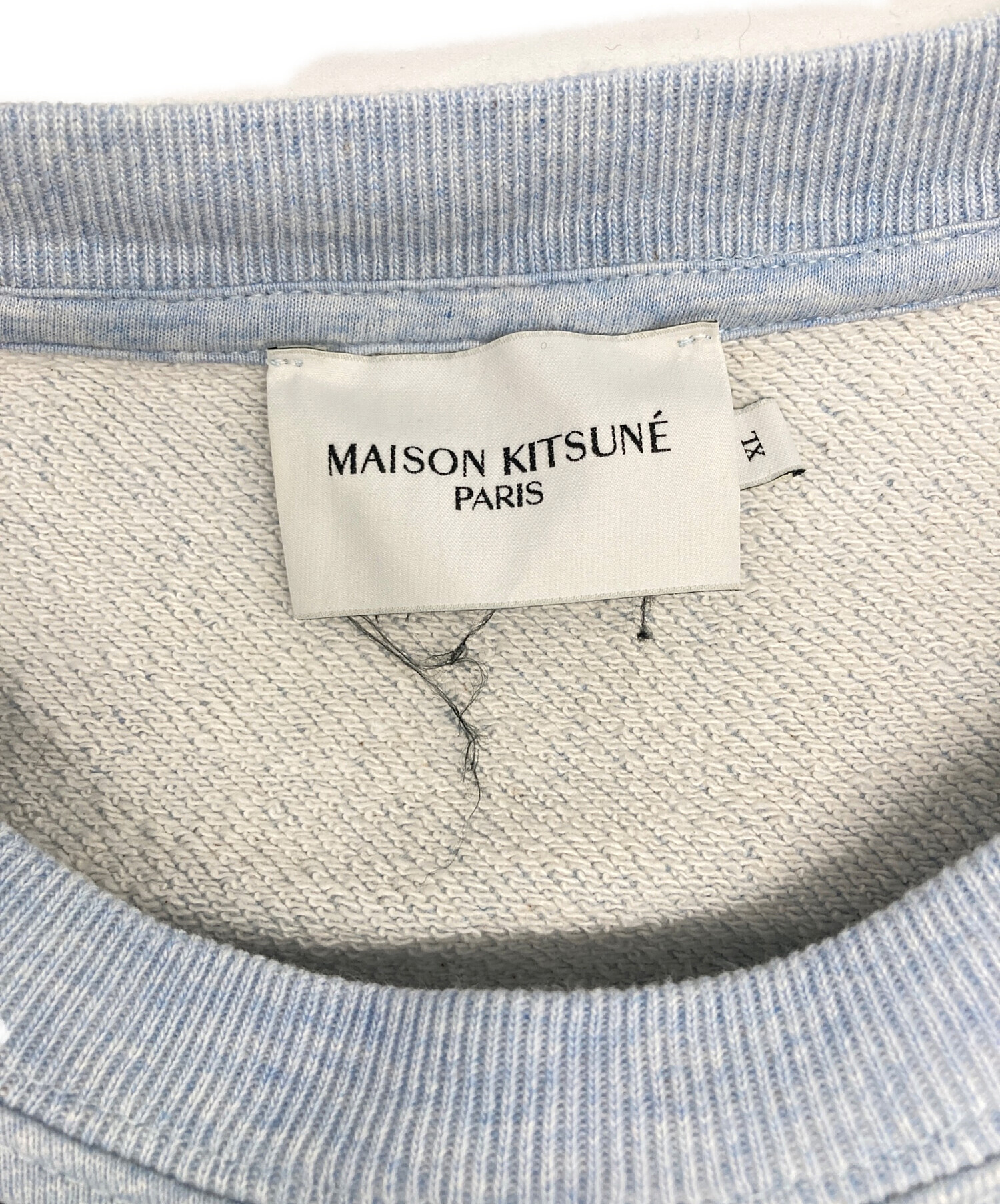 中古・古着通販】maison kitsune (メゾンキツネ) スウェット スカイ