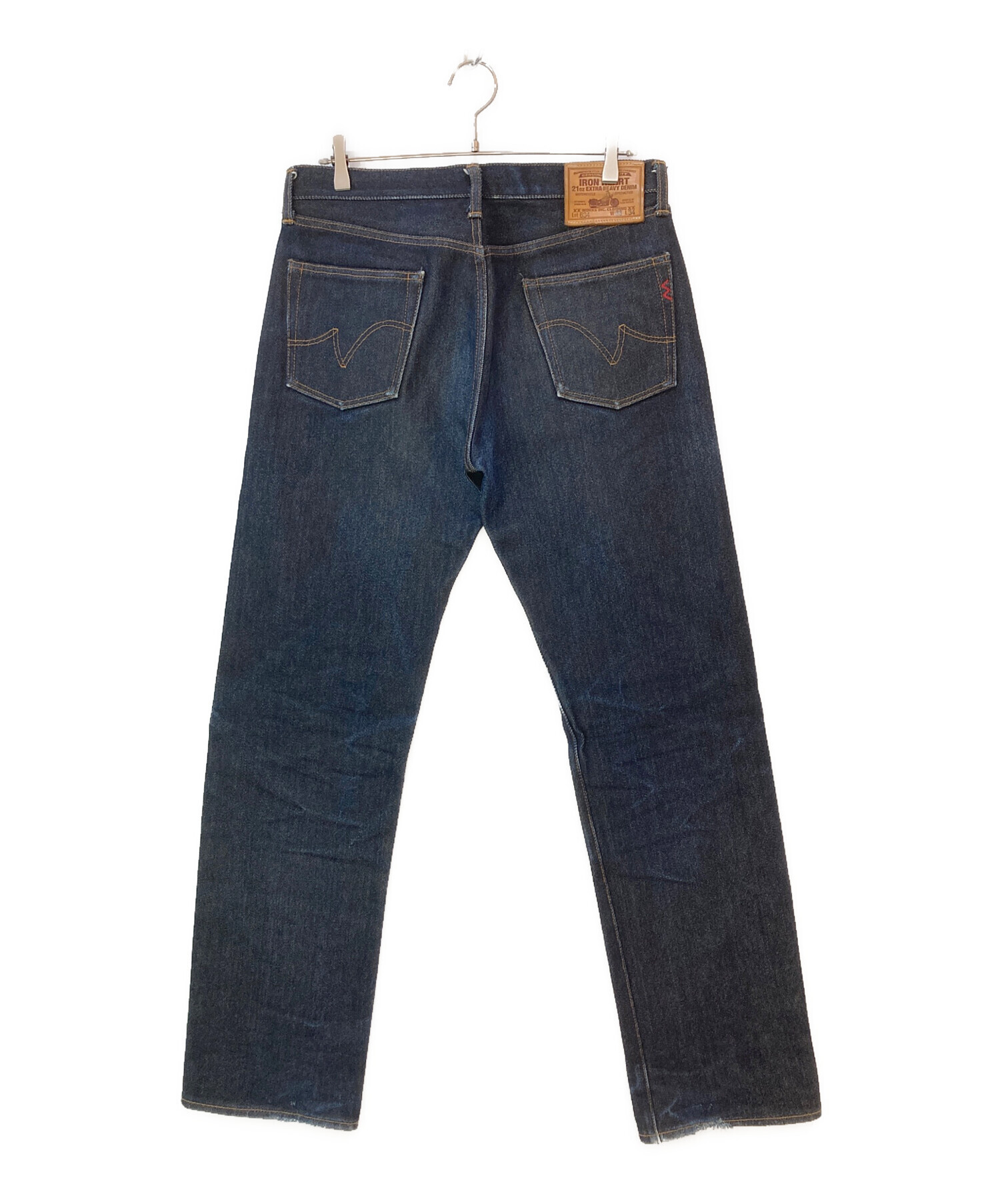 IRON HEART 21oz ストレートデニム 34　古着 中古・古着通販】IRON HEART (アイアンハート) 21ozレギュラーデニム