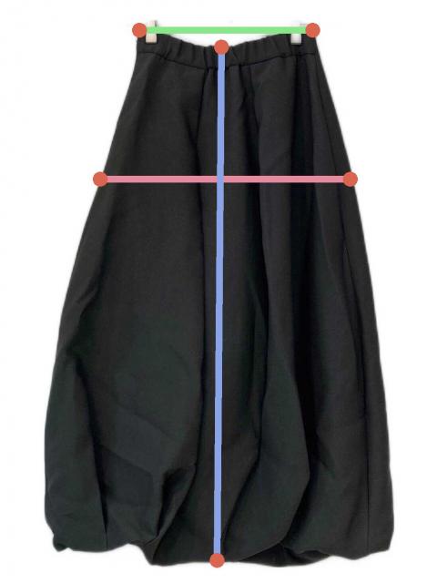 中古・古着通販】nagonstans (ナゴンスタンス) random balloon skirt