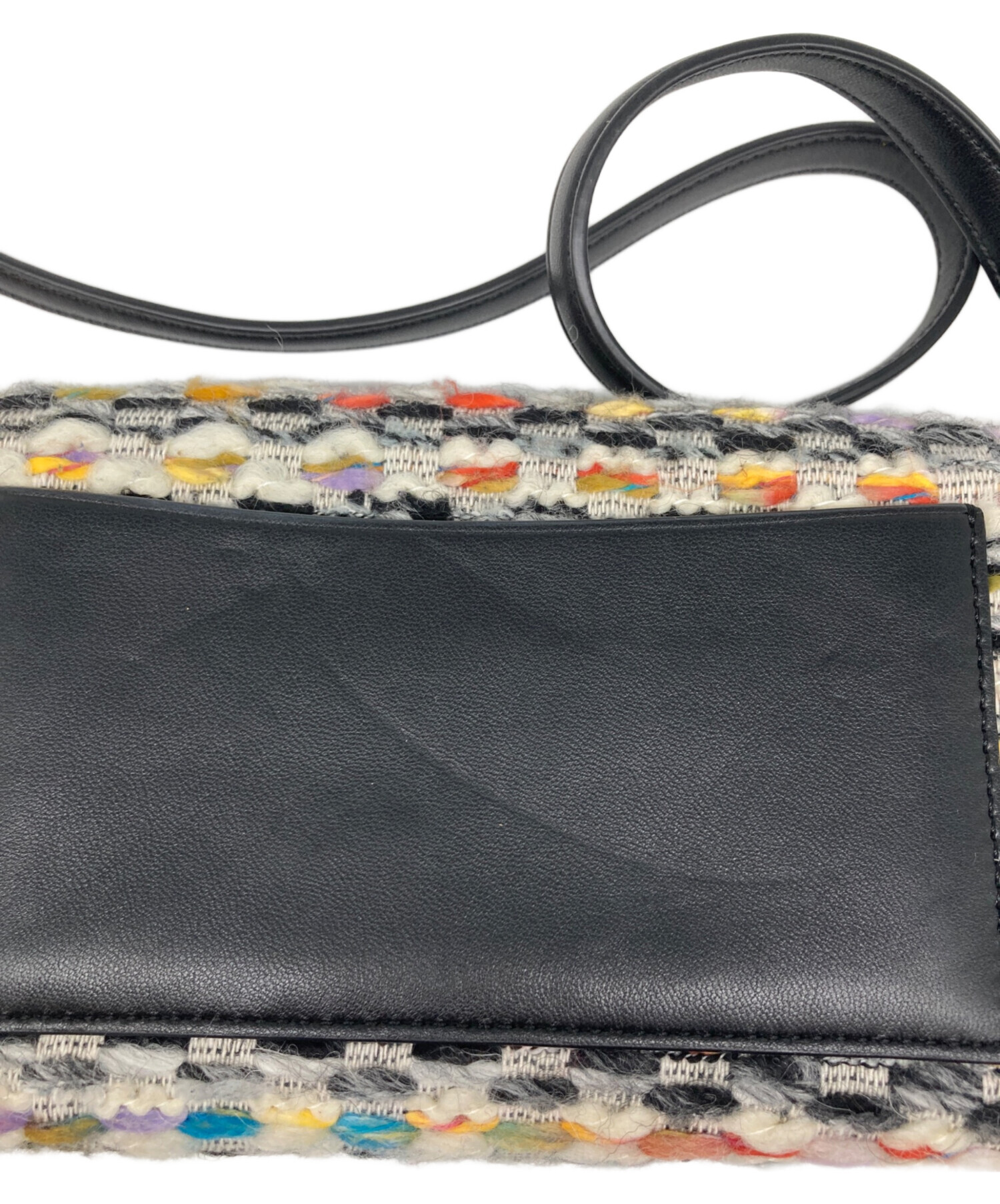 中古・古着通販】TORY BURCH (トリーバーチ) KIRA TWEED CHAIN WALLET