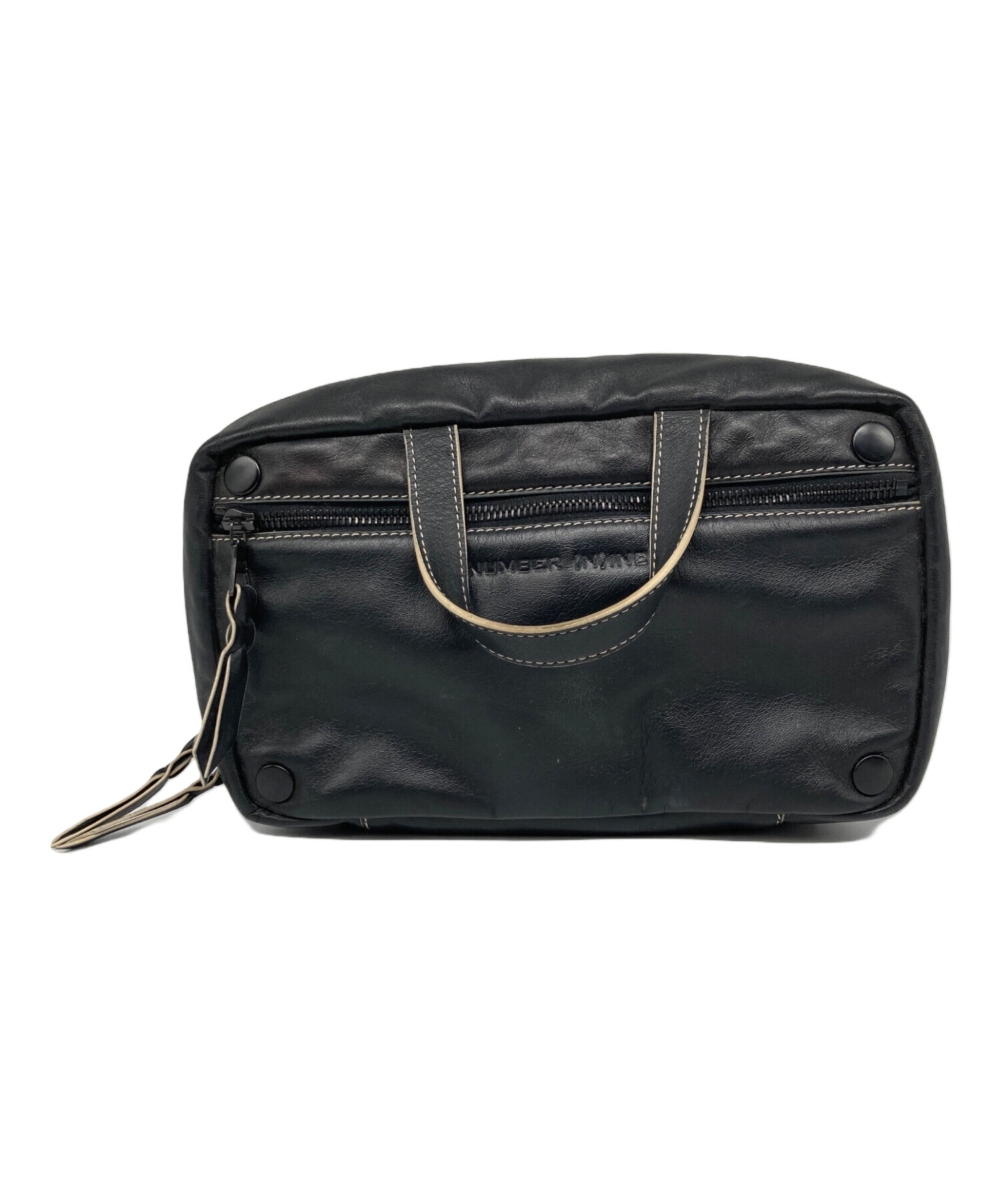 中古かばん 専用出品 n様 中古・古着通販】NUMBER (N)INE (ナンバーナイン) レザーミニバッグ