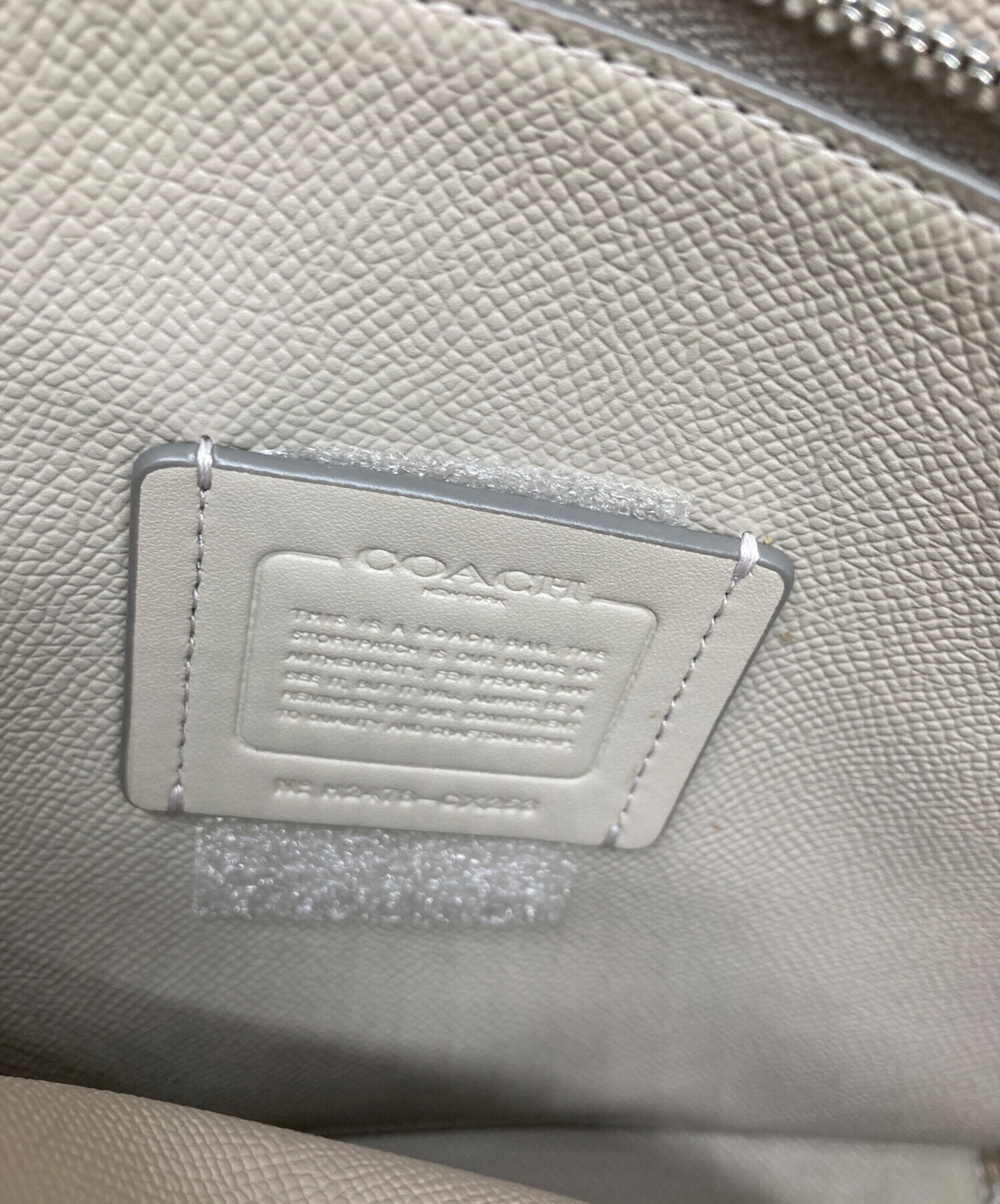 中古・古着通販】COACH (コーチ) モリー トート バッグ 25 シルバー