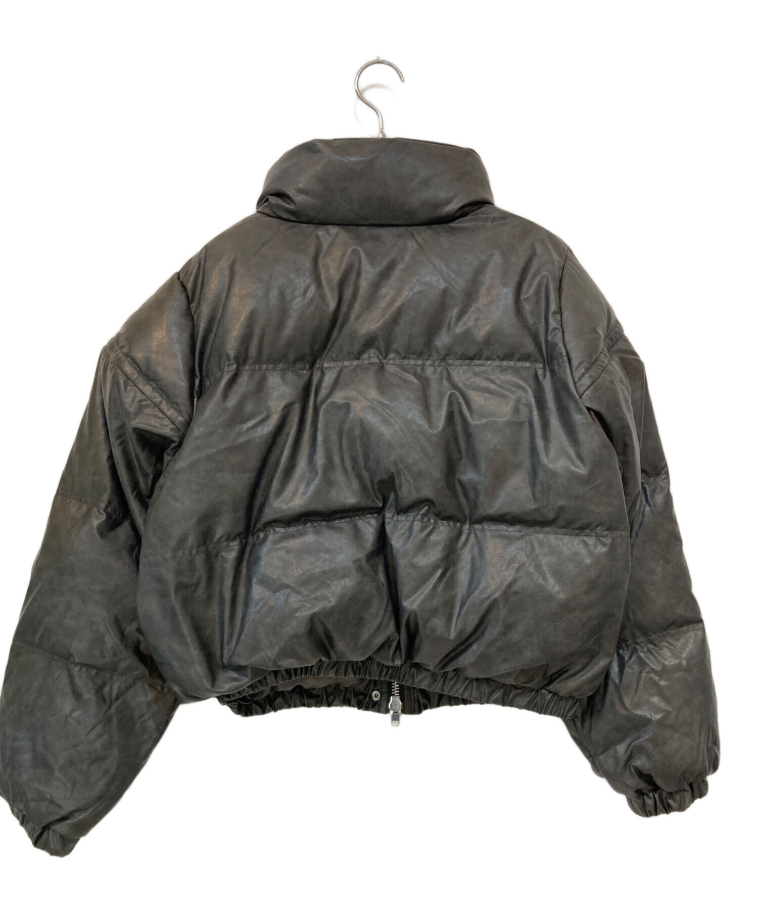 中古・古着通販】EMODA (エモダ) フェイクレザーショートダウン