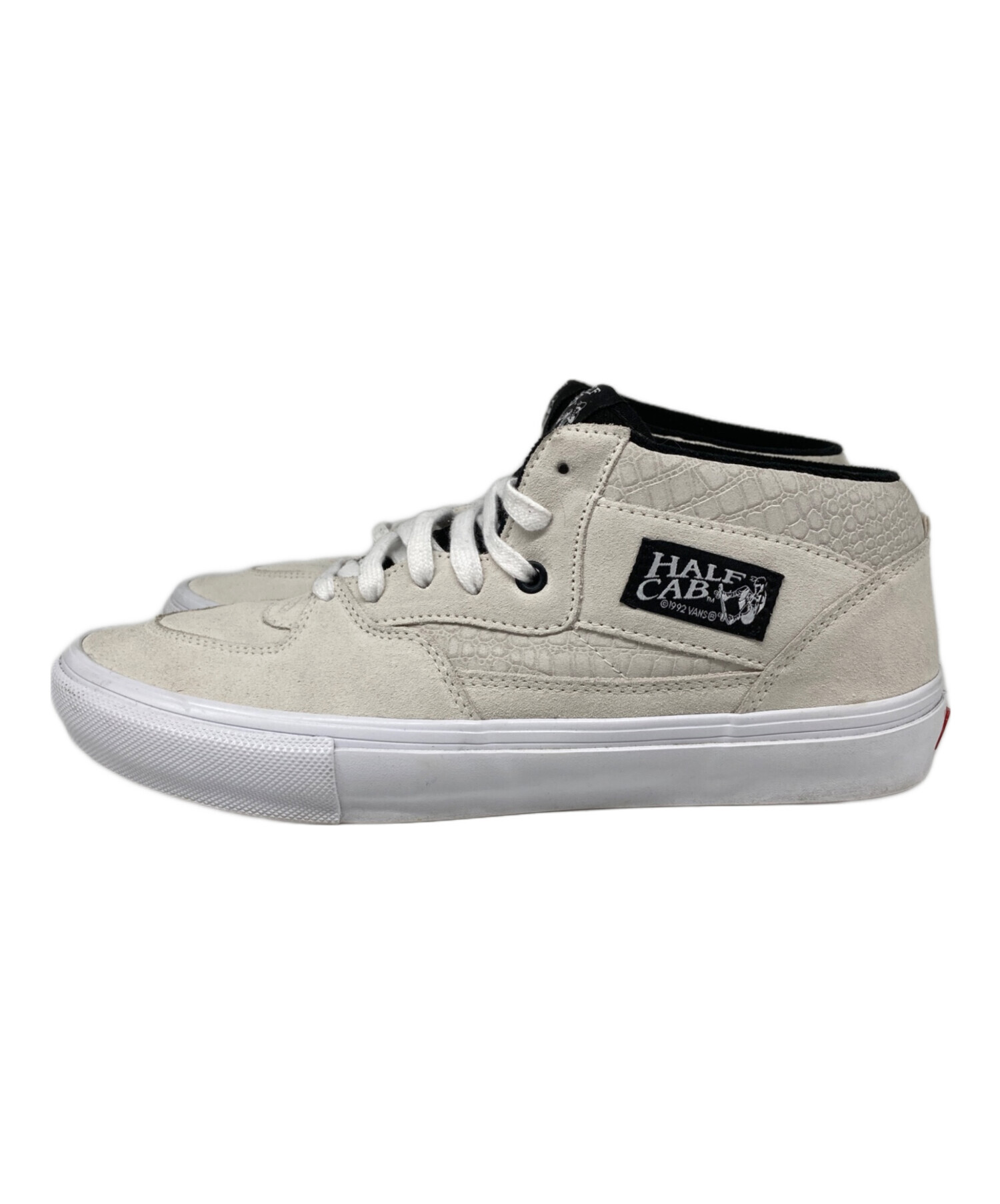 中古・古着通販】VANS (ヴァンズ) SKATE HALF CAB スニーカー ホワイト 