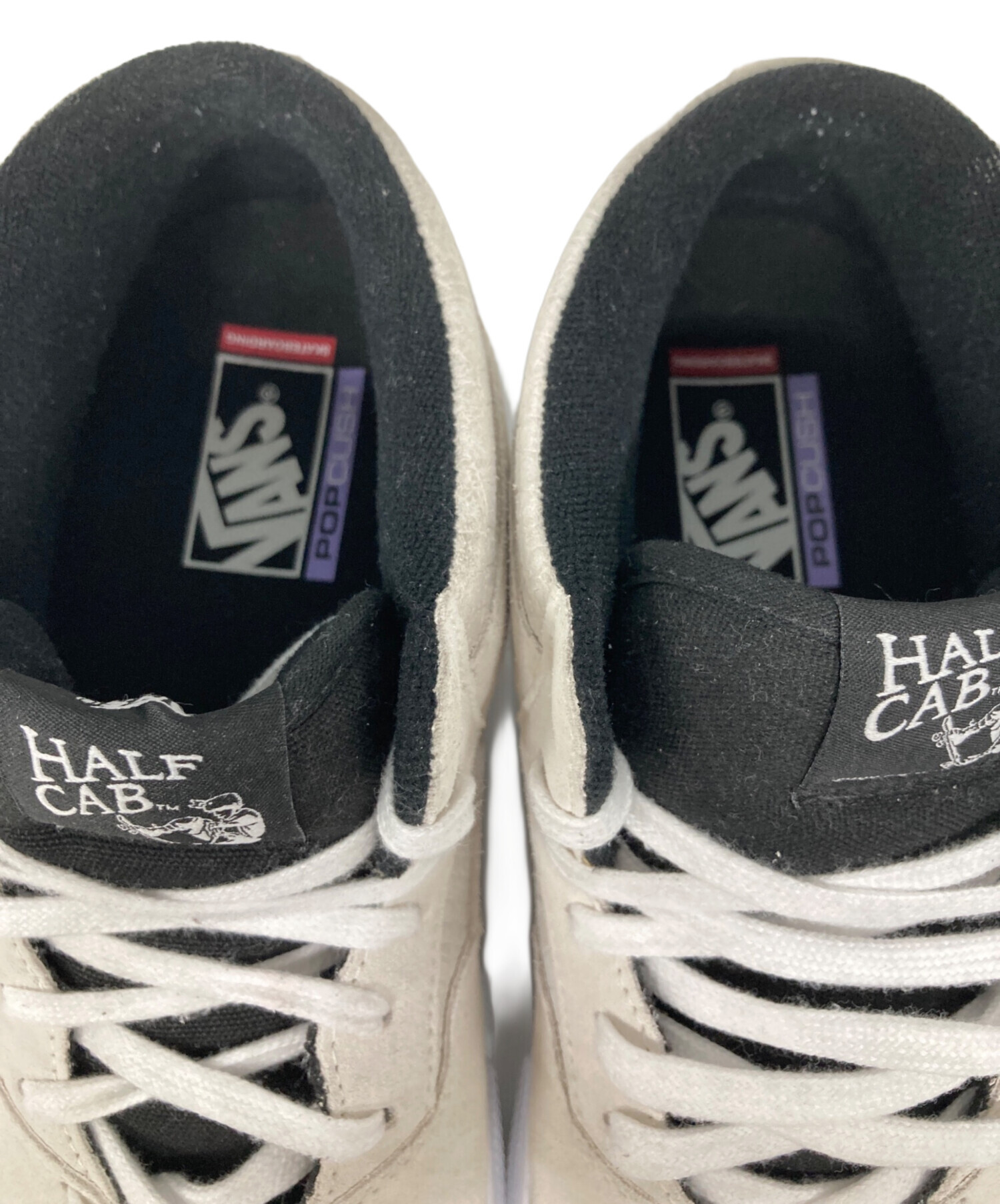 中古・古着通販】VANS (ヴァンズ) SKATE HALF CAB スニーカー ホワイト 