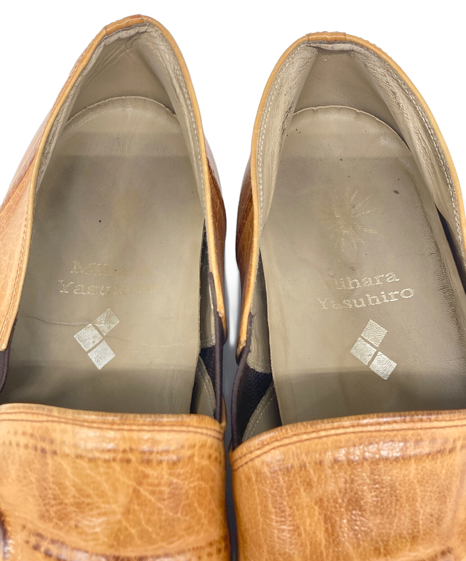 中古・古着通販】MIHARA YASUHIRO (ミハラヤスヒロ) 炙り出しシューズ