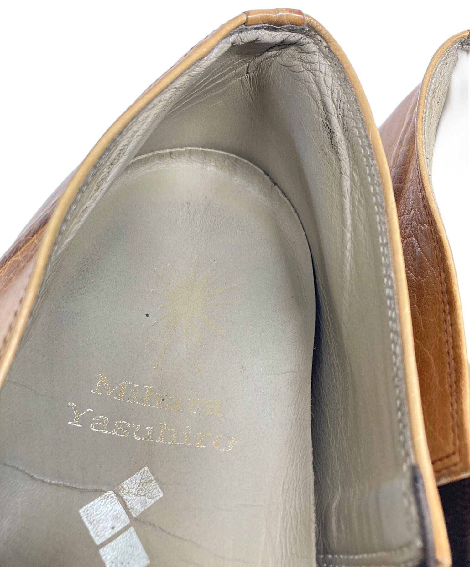 中古・古着通販】MIHARA YASUHIRO (ミハラヤスヒロ) 炙り出しシューズ