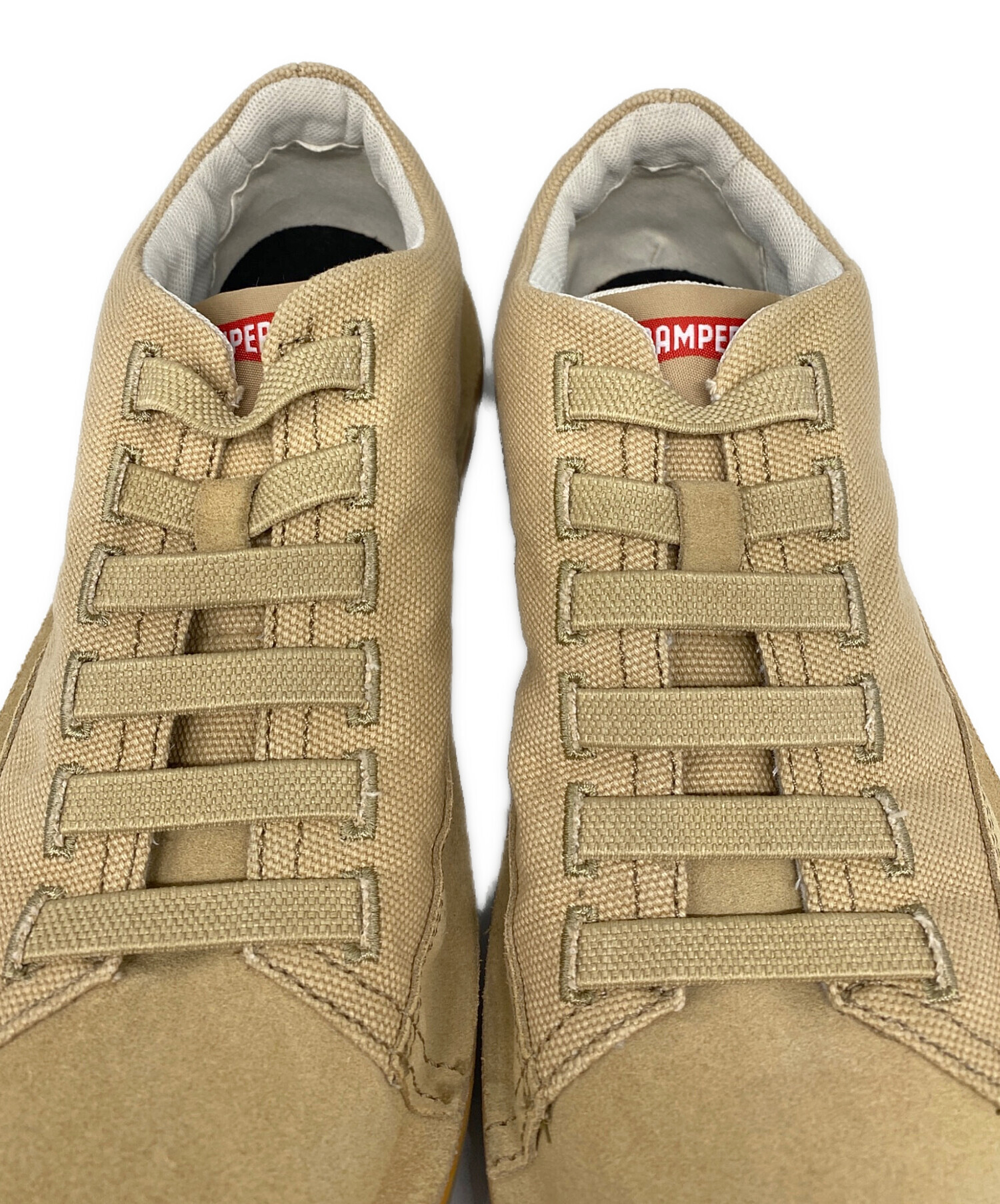 新品✨CAMPER カンペール ブルータス ハイカット サイドジップ ベージュ 中古・古着通販】CAMPER (カンペール) Beetle ビートル ハイカット