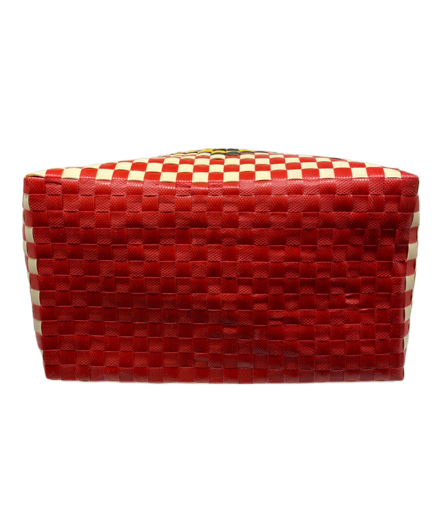 MARNI マルニ ショルダーバッグ  赤 【古着】【中古】【送料無料】 中古・古着通販】MARNI (マルニ) ピクニックバッグ ホワイト×レッド