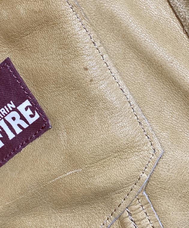 希少！美品 KIRIN FIRE スウェードレザージャケット⭐️カッコいいです