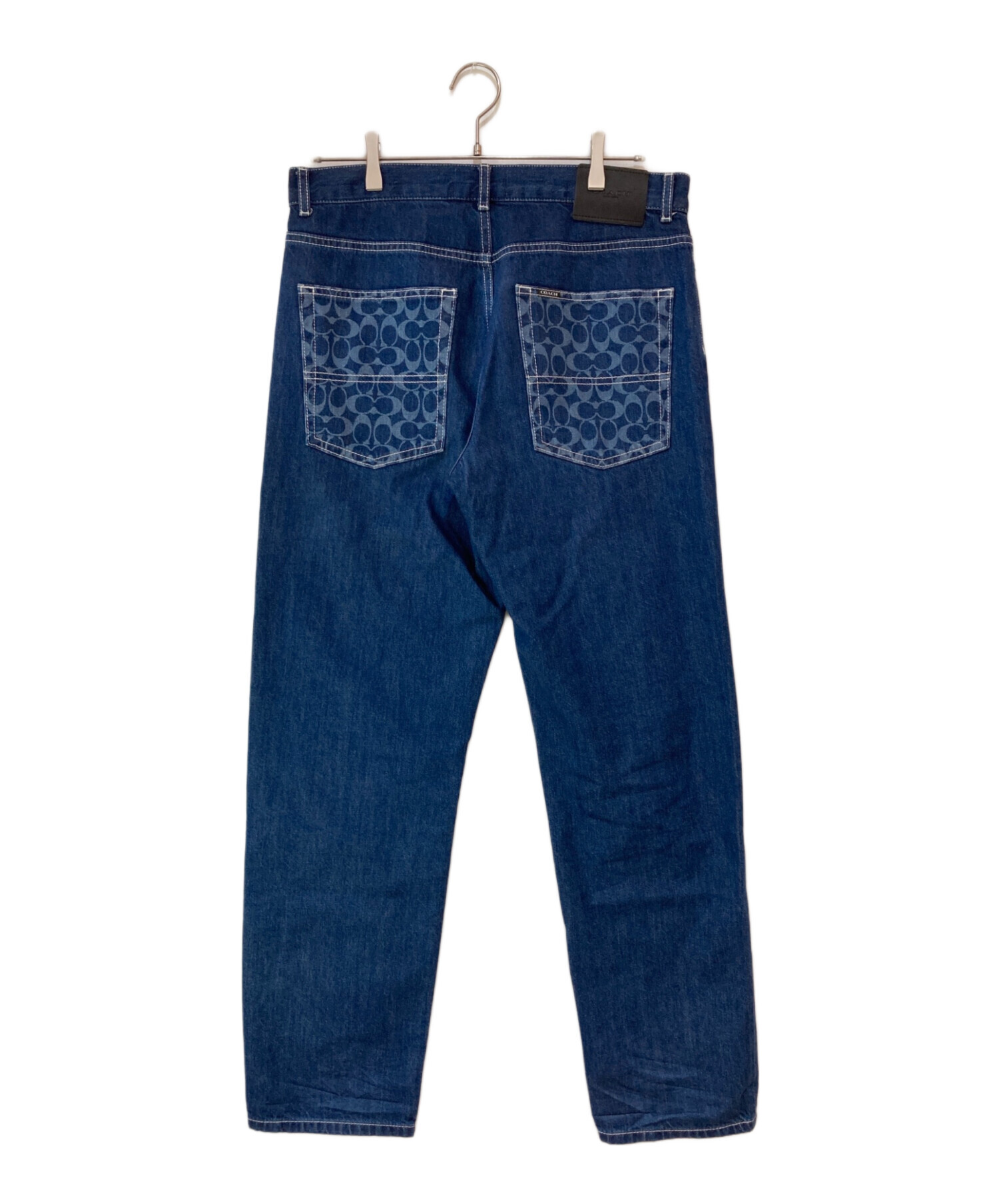 COACH ハイライズデニム ジーンズ 新品未使用 中古・古着通販】COACH (コーチ) Straight Fit Denim Jeans ストレート