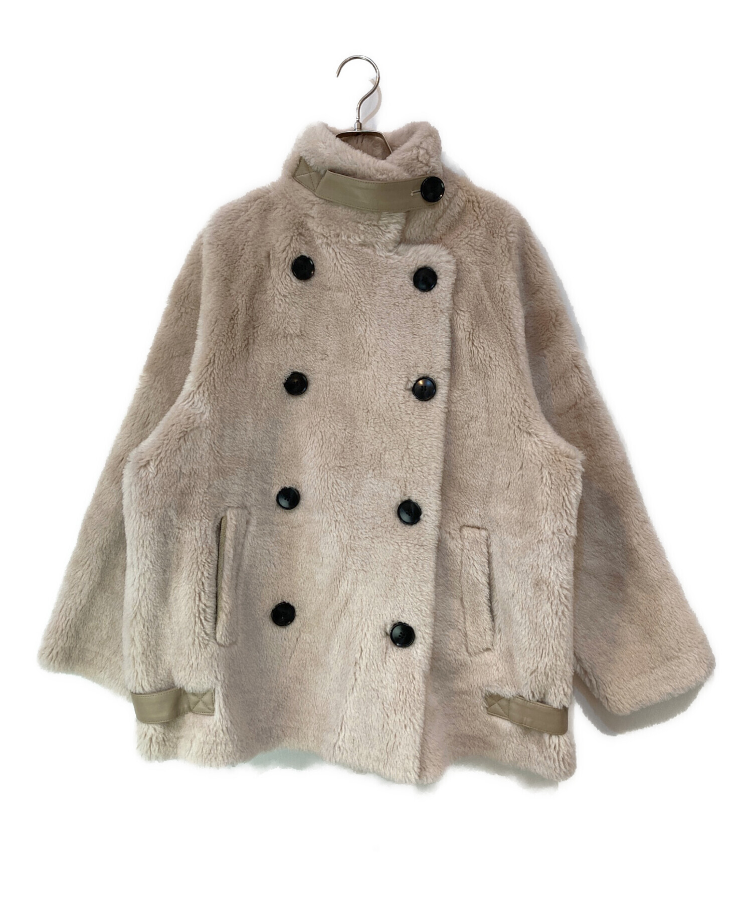 中古・古着通販】LAULEN (ローレン) B3 boa jacket アイボリー サイズ