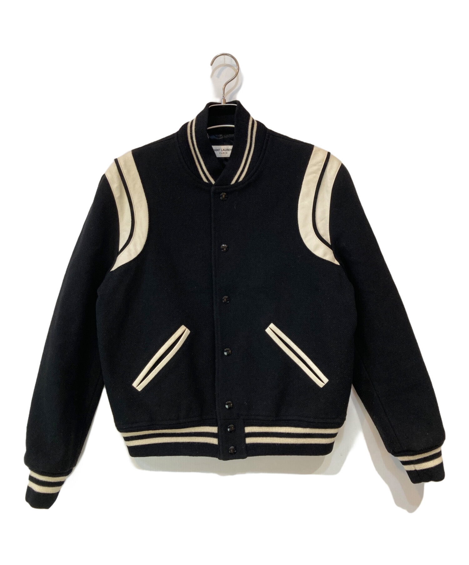 美品⭐︎SAINT LAURENT PARIS テディ ジャケット (ブラック) 中古・古着通販】Saint Laurent Paris (サンローランパリ) テディ