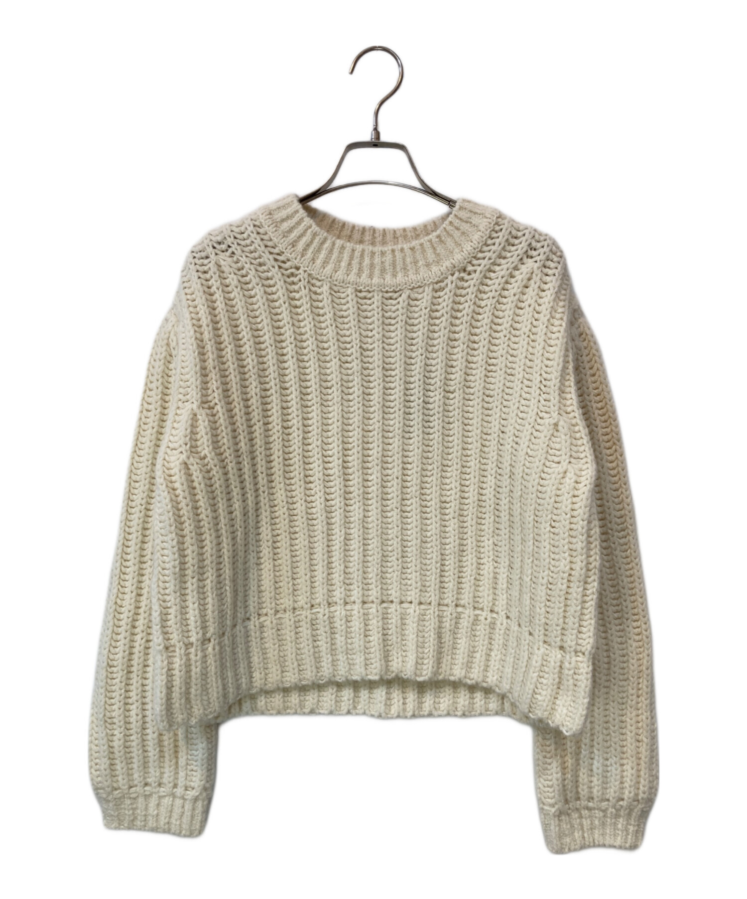 中古・古着通販】theory luxe (セオリーリュクス) ローゲージクルー