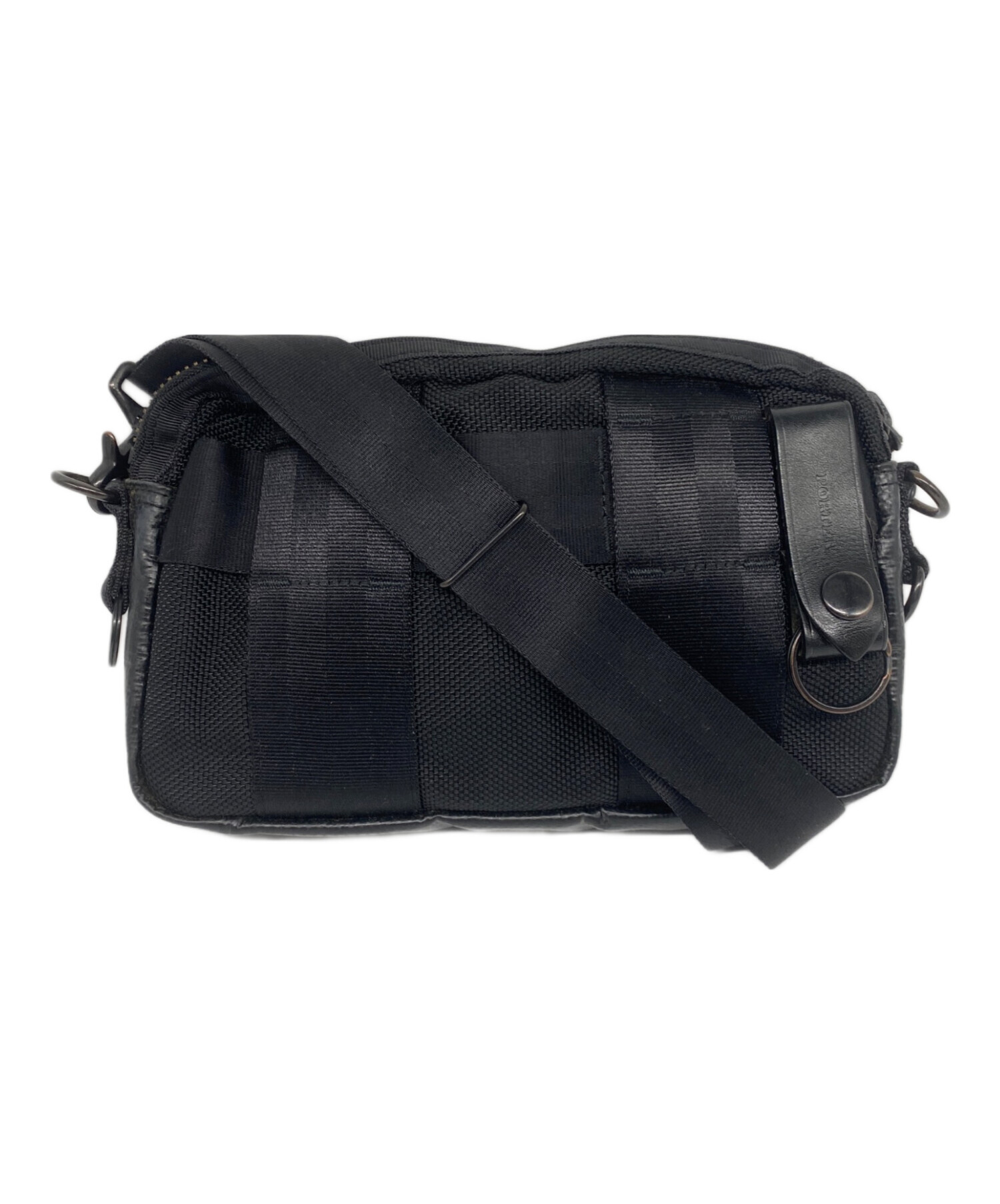 中古・古着通販】PORTER (ポーター) HEAT SHOULDER BAG ブラック 