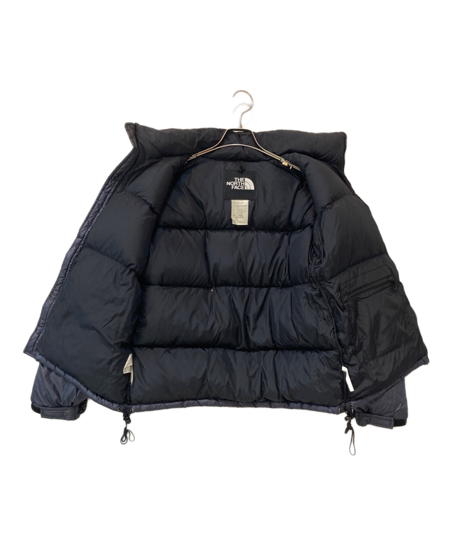 【90’s 】ノースフェイス ヌプシ ブラック M 700フィル ダウン 黒 XLサイズ】ノースフェイスヌプシ700フィル