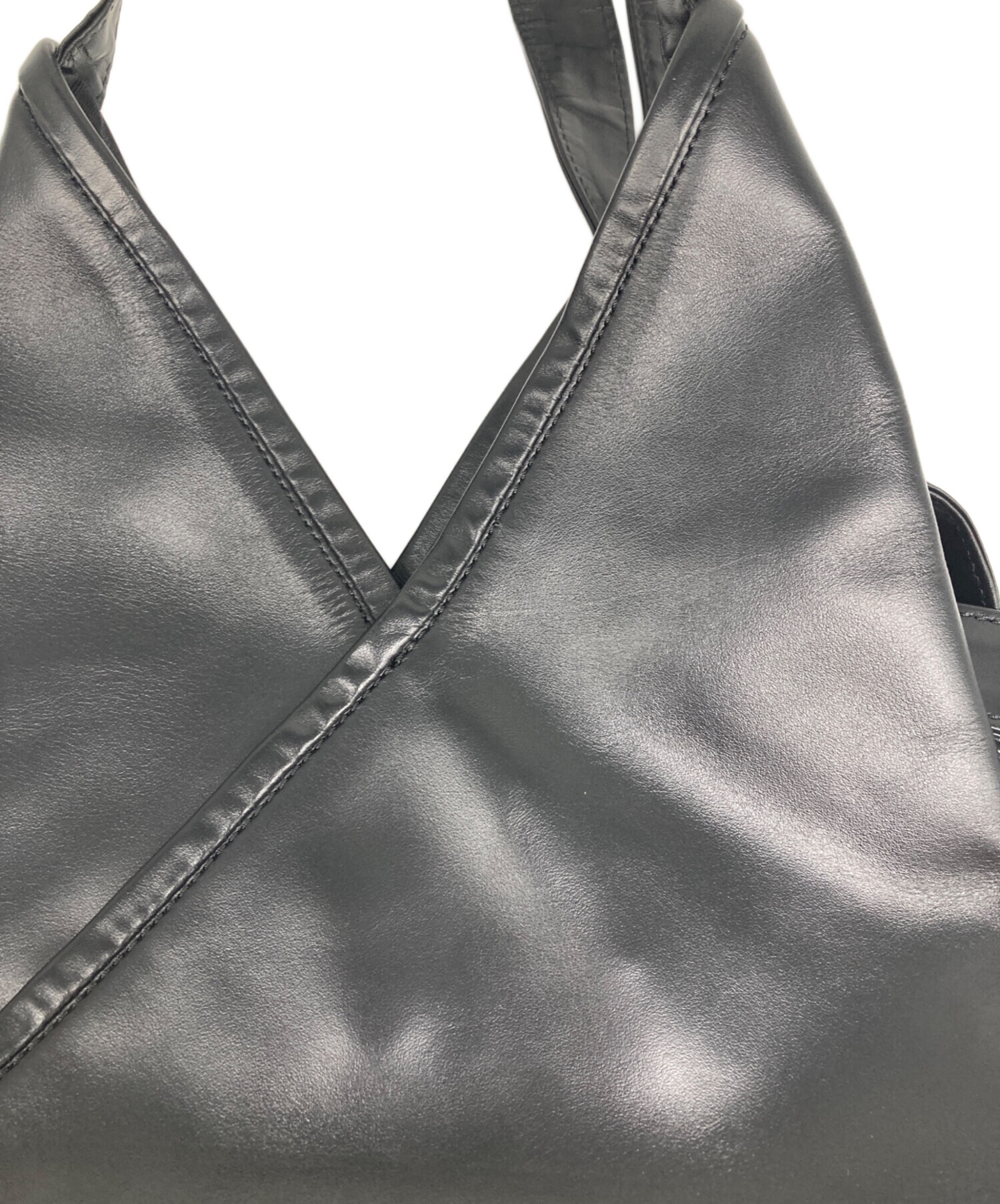 MM6 メゾンマルジェラ　ジャパニーズバッグ　カーフレザー 中古・古着通販】MM6 Maison Margiela (エムエムシックスメゾン