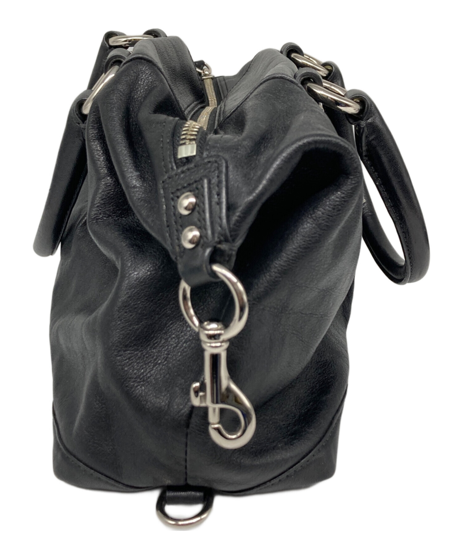 COACH vintage ドイツホック ハンドバッグ 2way 黒 レザー COACH（コーチ） ハンドバッグ ショルダー 2WAY レザー ロゴ 黒