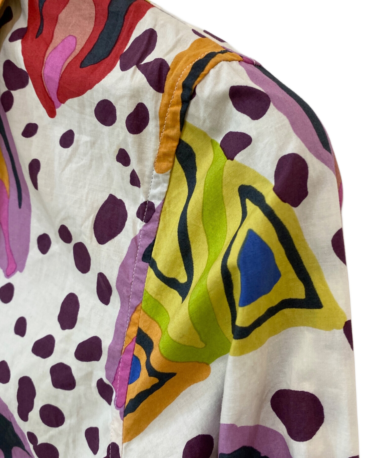 ETRO - 美品 ETRO エトロ ペイズリー柄 半袖 ポロシャツ カットソー XS