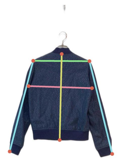 中古・古着通販】A.P.C. (アーペーセー) スタジャン ネイビー サイズ