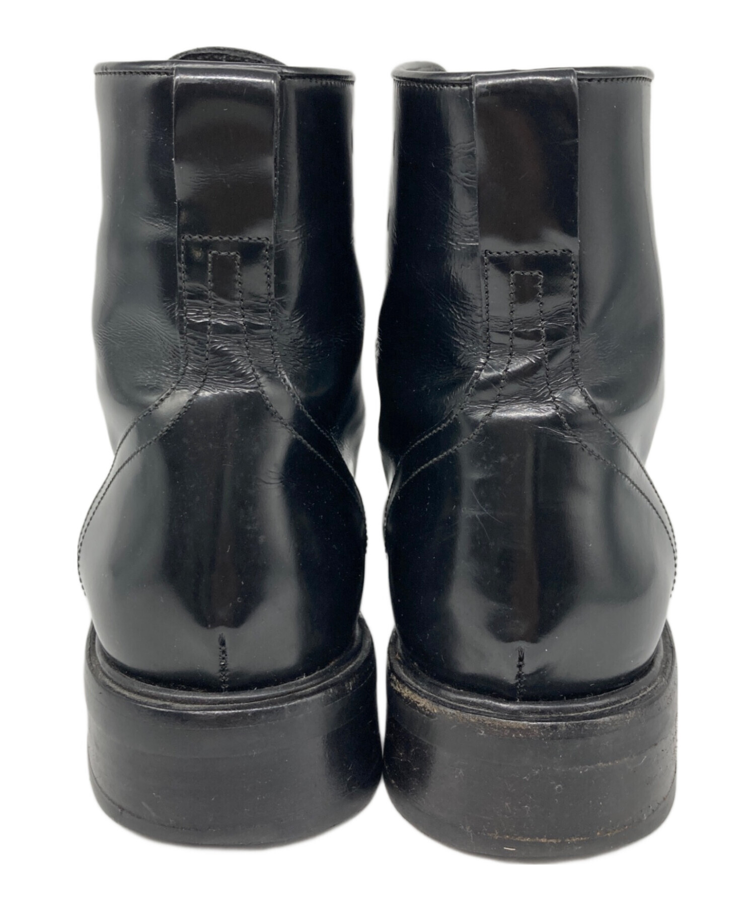 中古・古着通販】GUCCI (グッチ) レースアップブーツ ブラック 中古・古着通販】GUCCI (グッチ) レースアップブーツ ブラック
